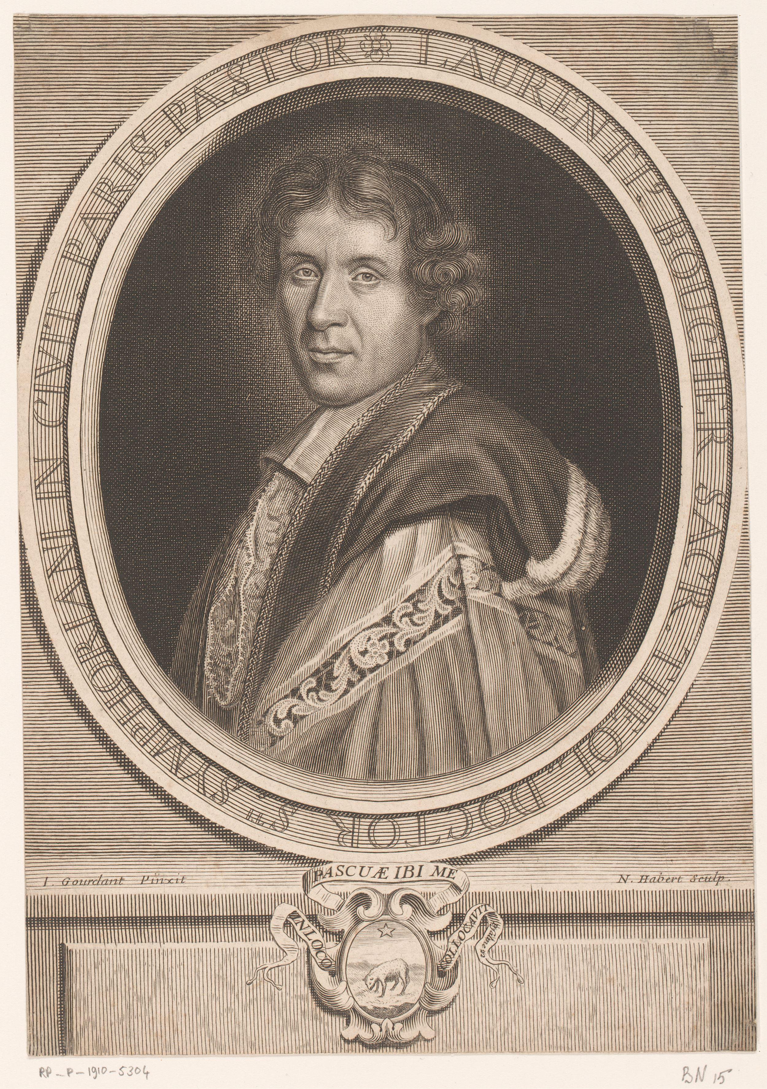 Portret van Laurent Boucher