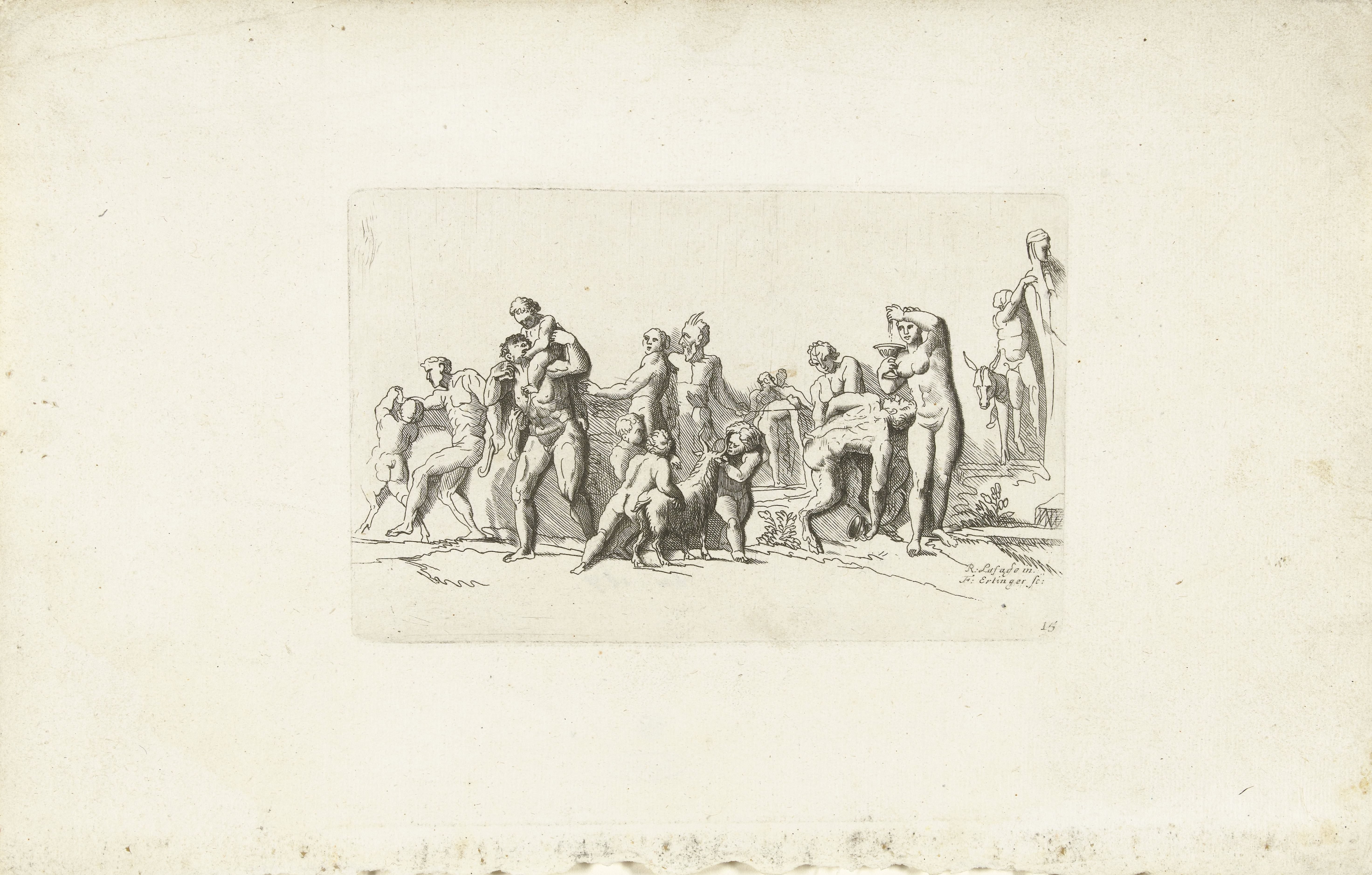 Bacchanten scènes