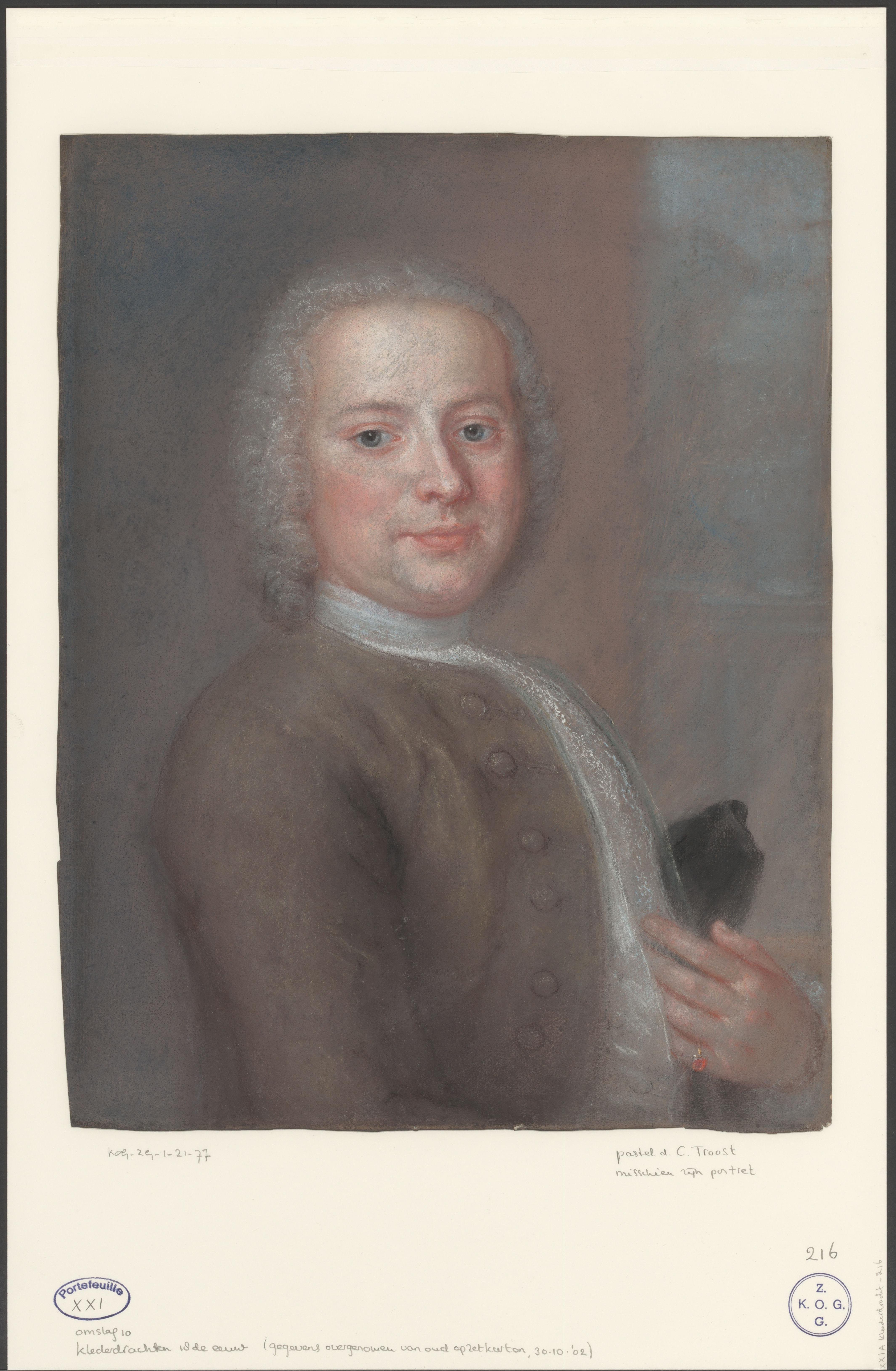 Portret van een onbekende man, mogelijk een zelfportret
