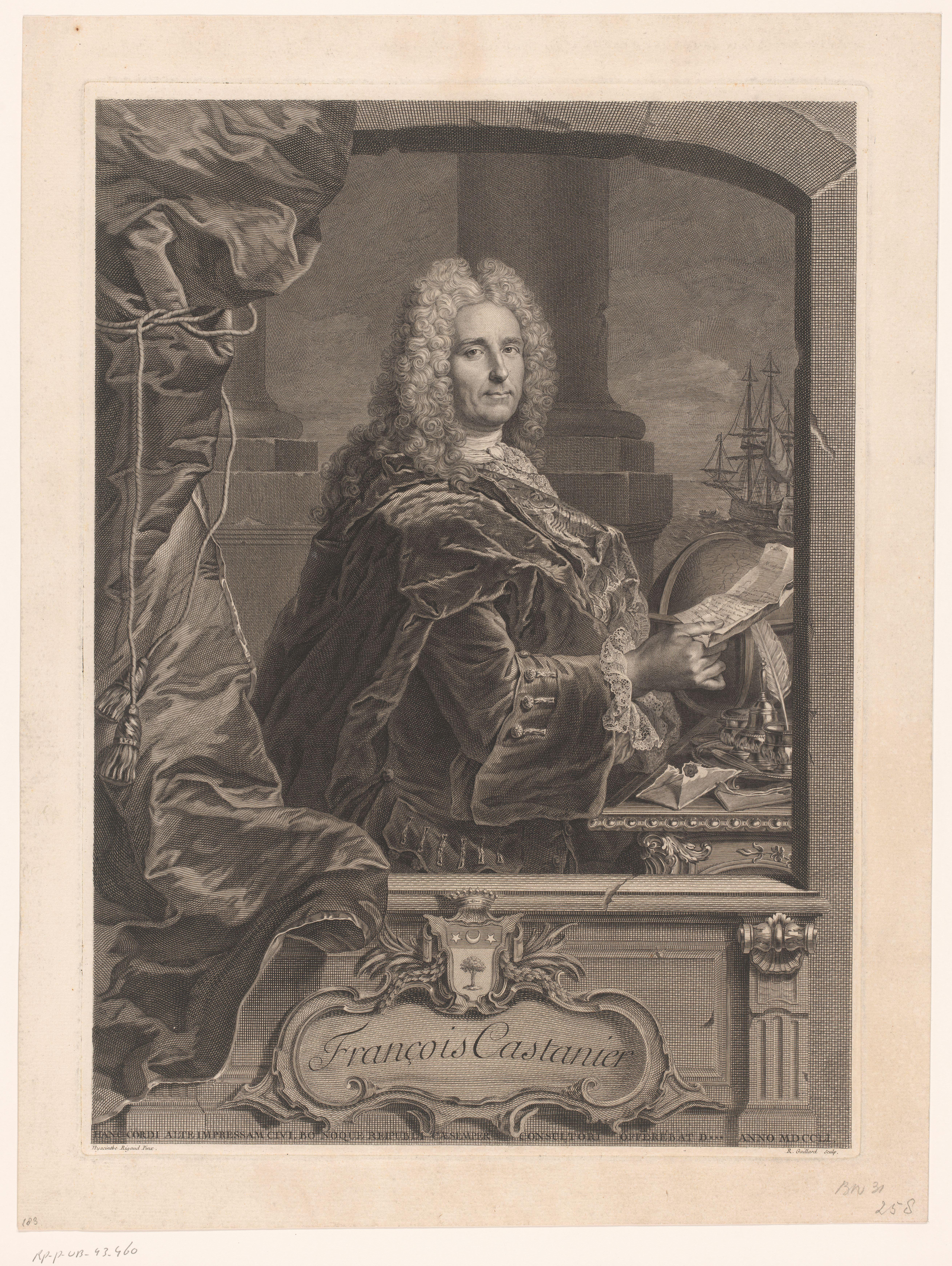 Portret van François Castanier