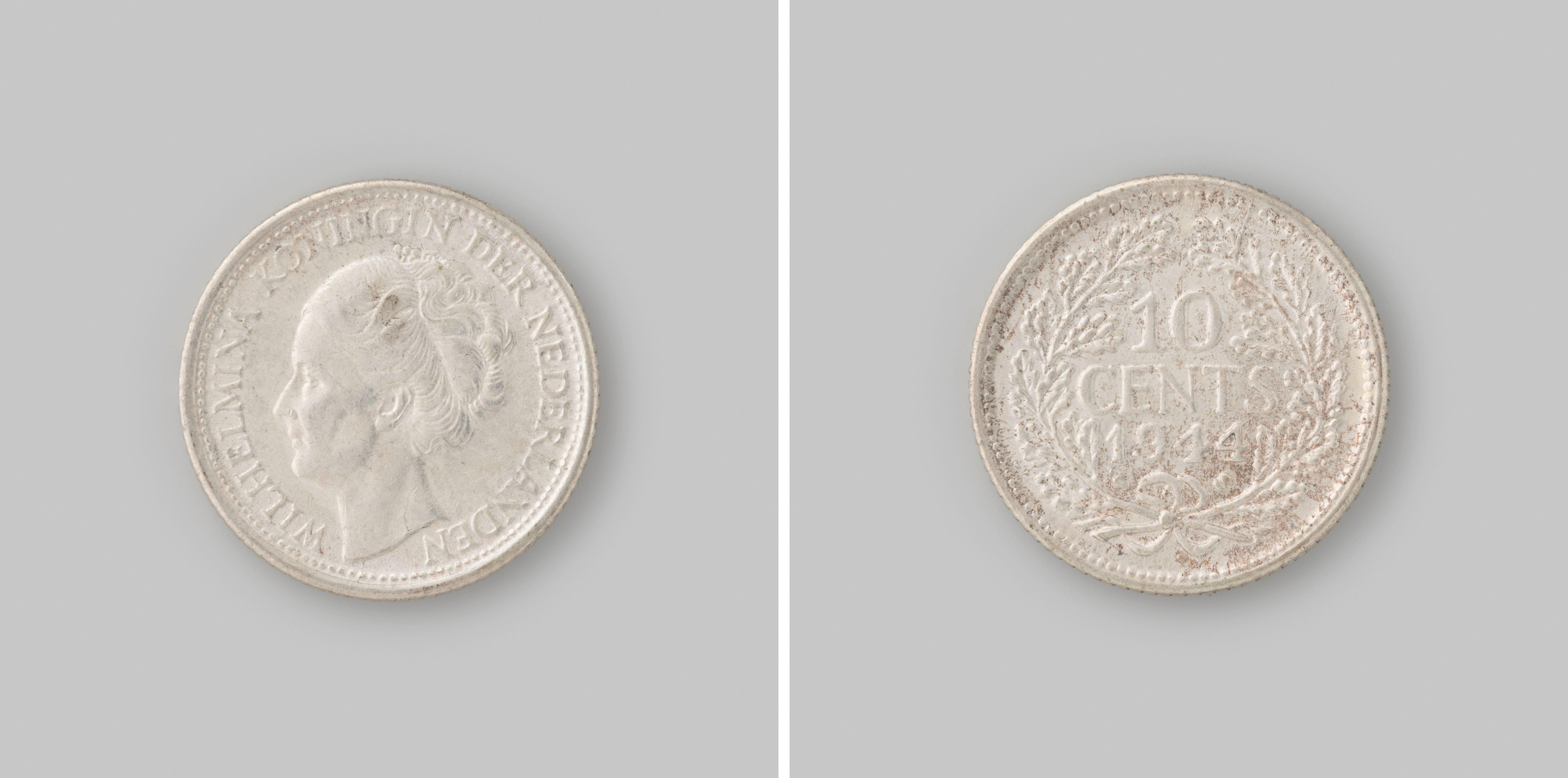 Nederlandse 10 cent, 1944