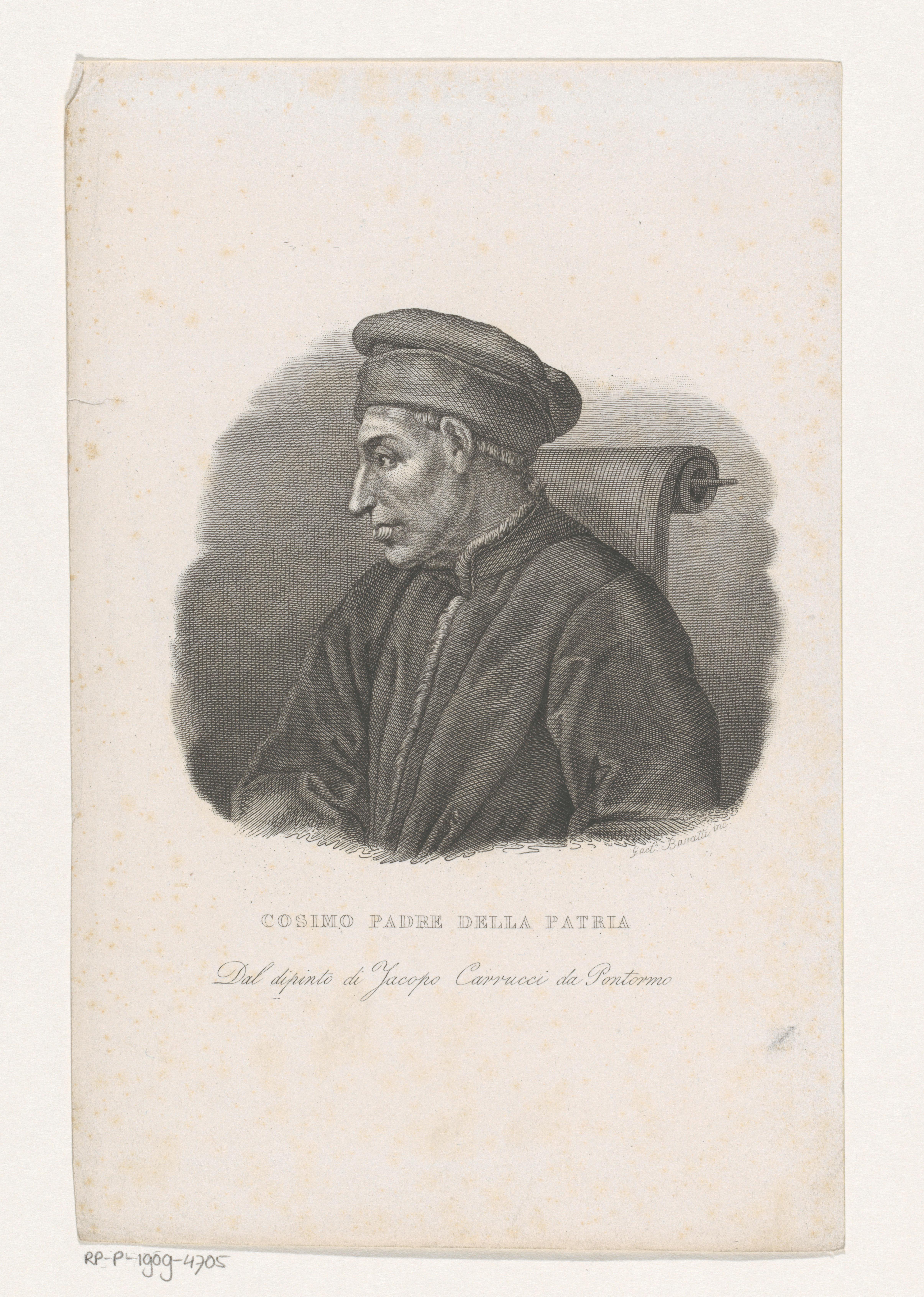 Portret van Cosimo de' Medici