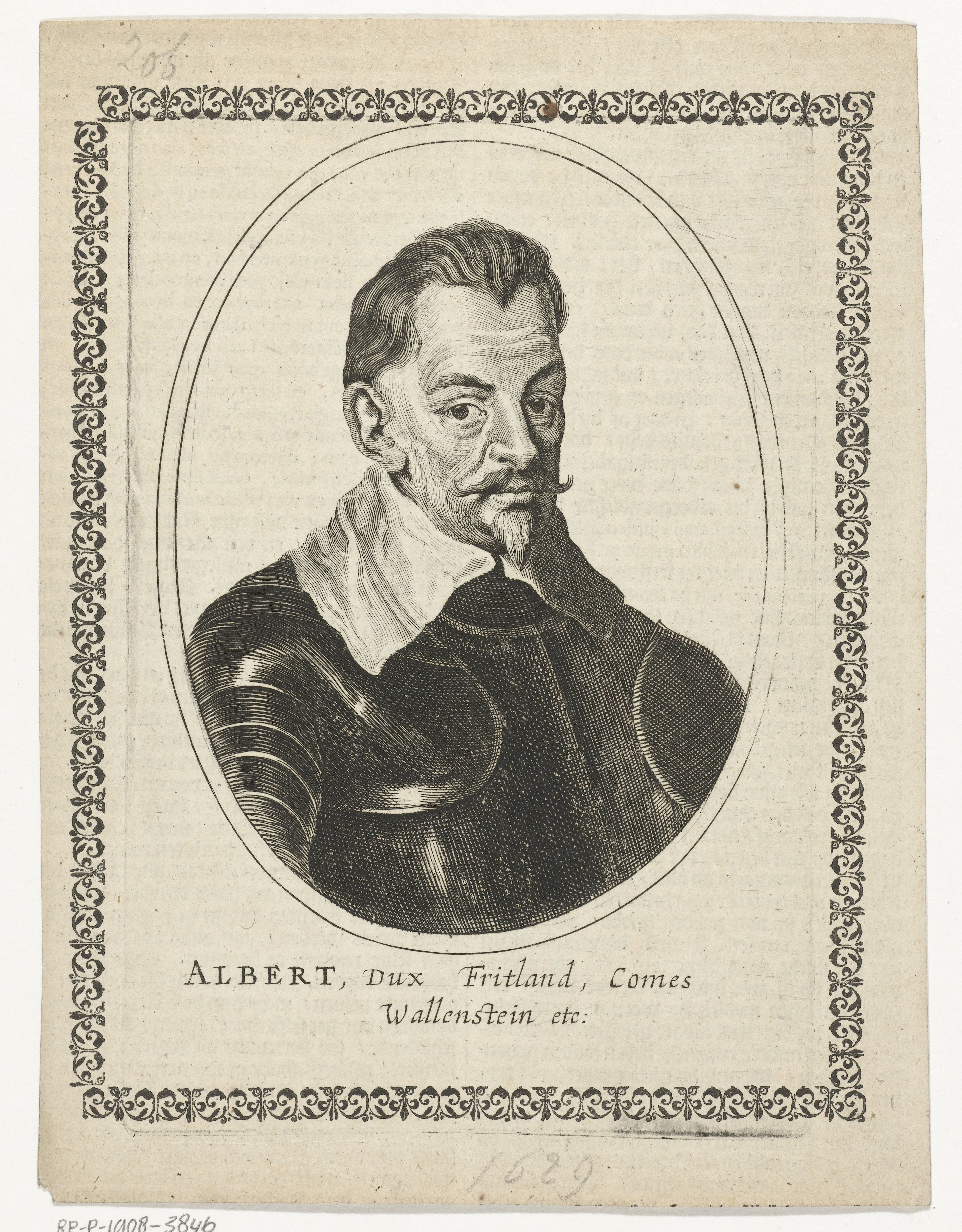 Portret van Albrecht, hertog van Friedland