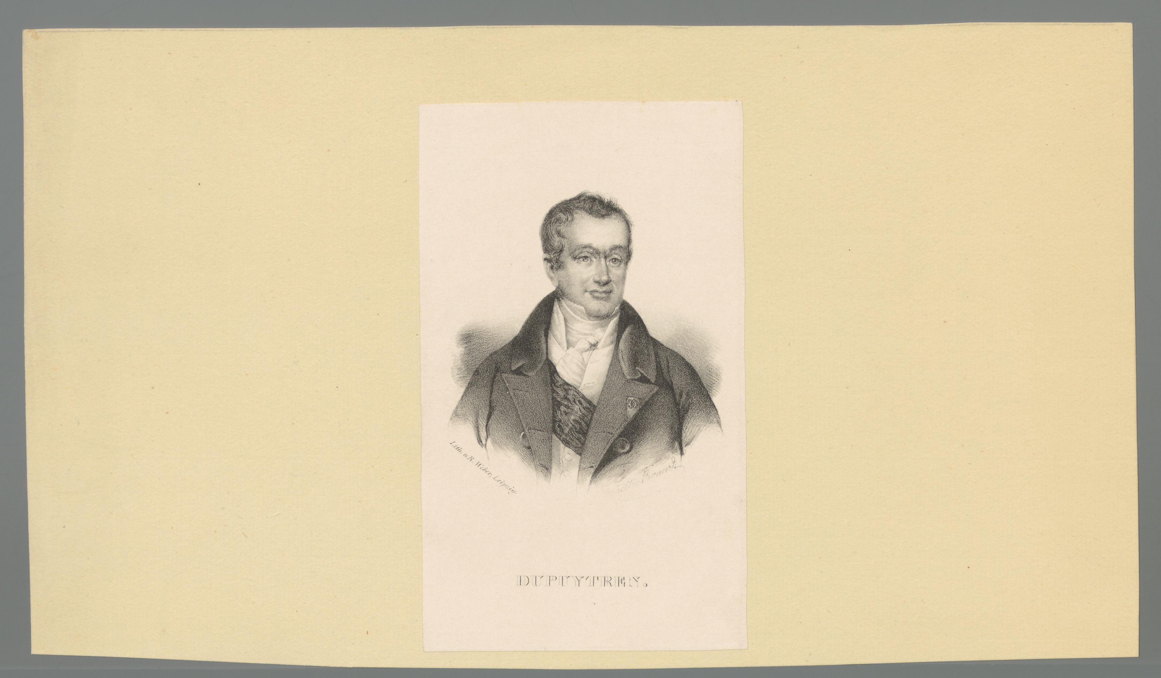 Portret van Guillaume Dupuytren