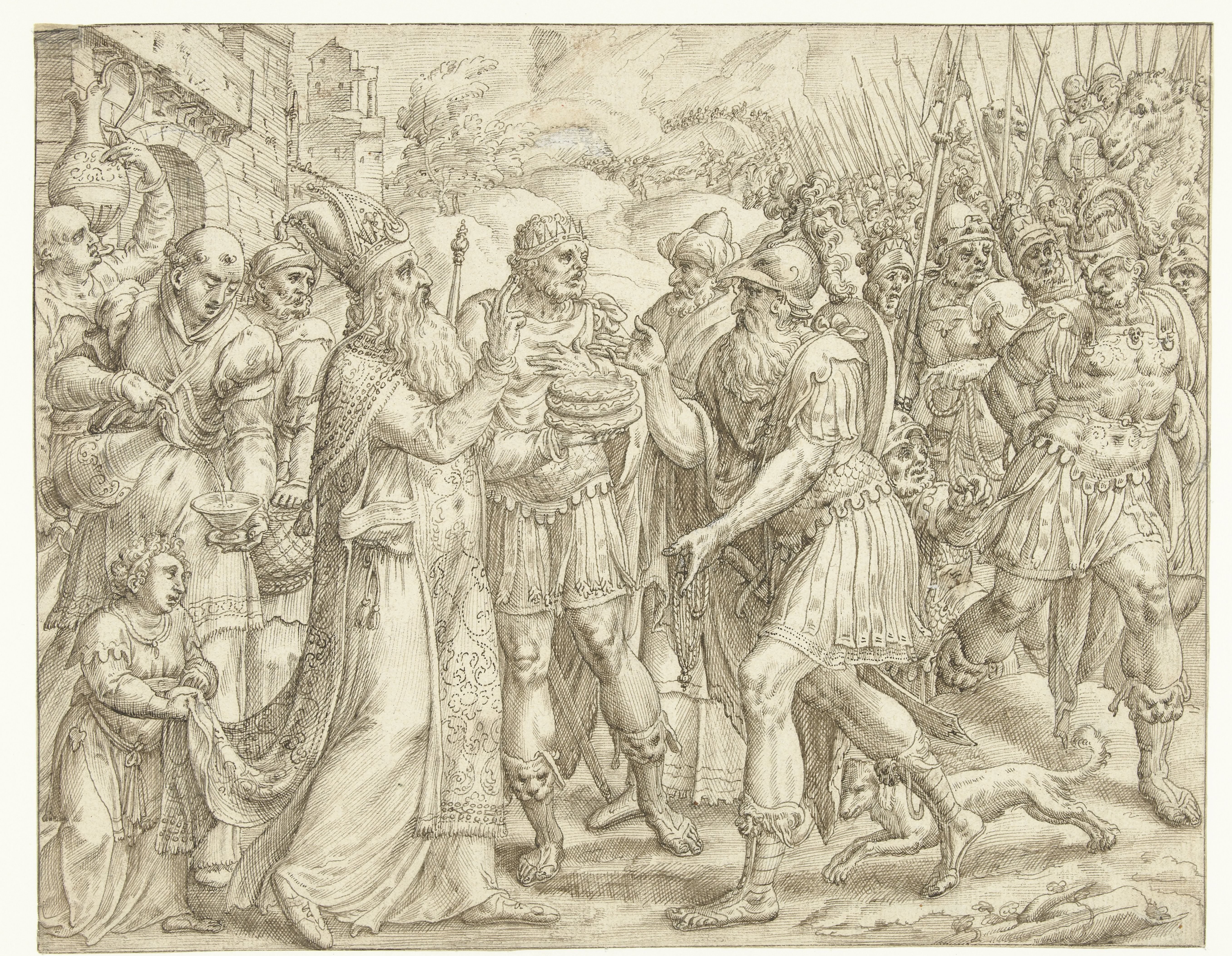 Abraham en Melchisedek