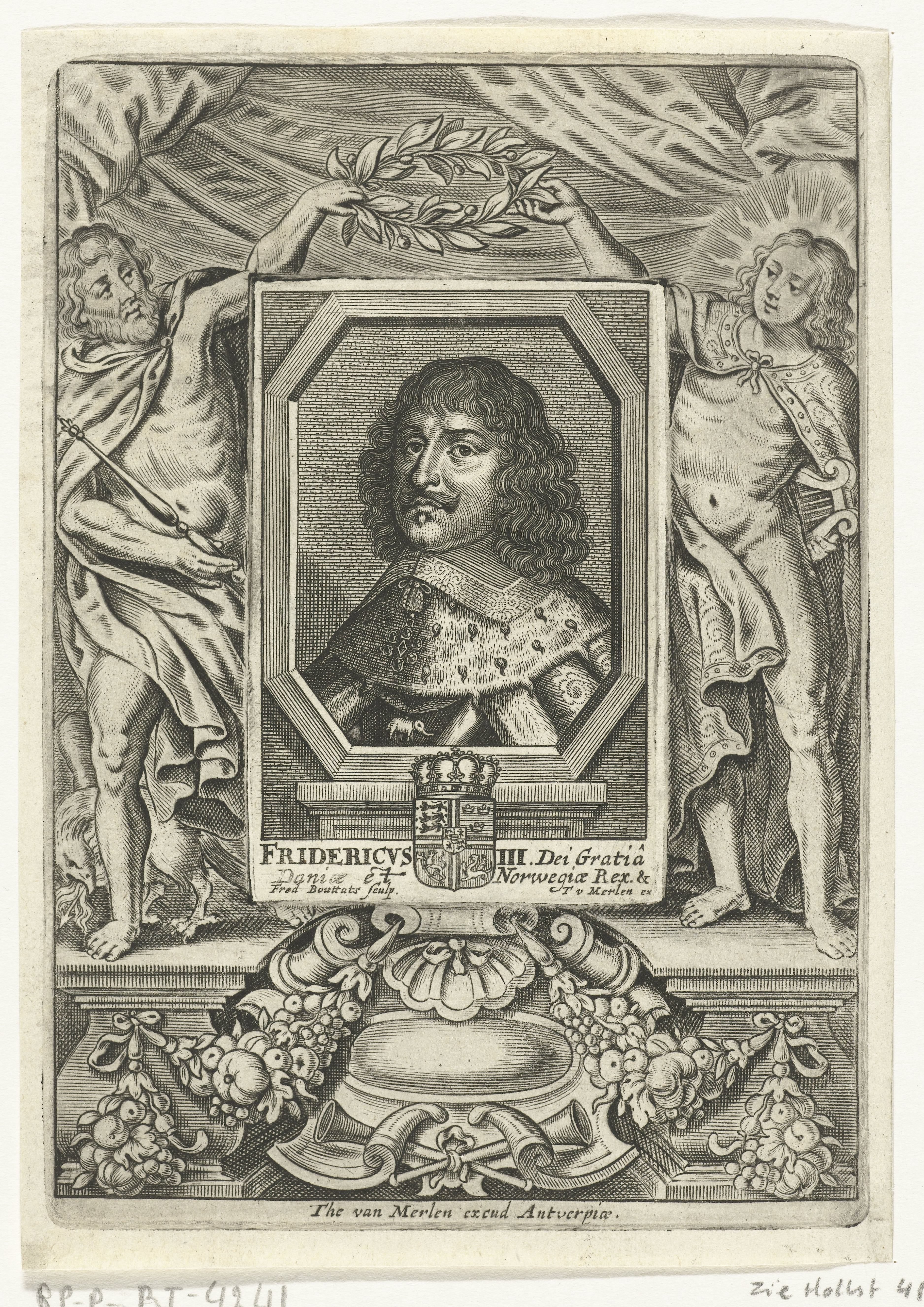 Portret van Frederik III van Denemarken