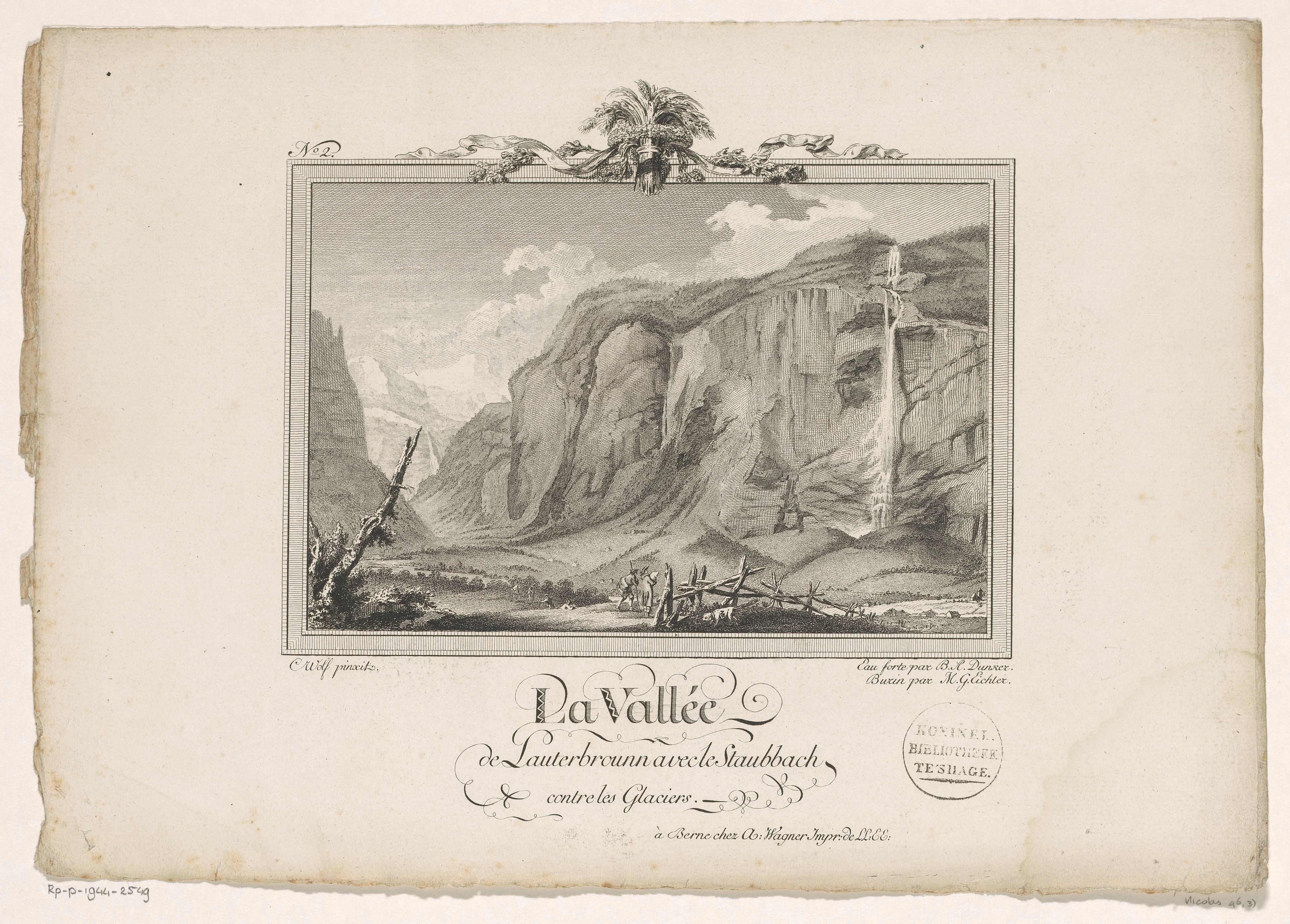 De vallei van Lauterbrunnen