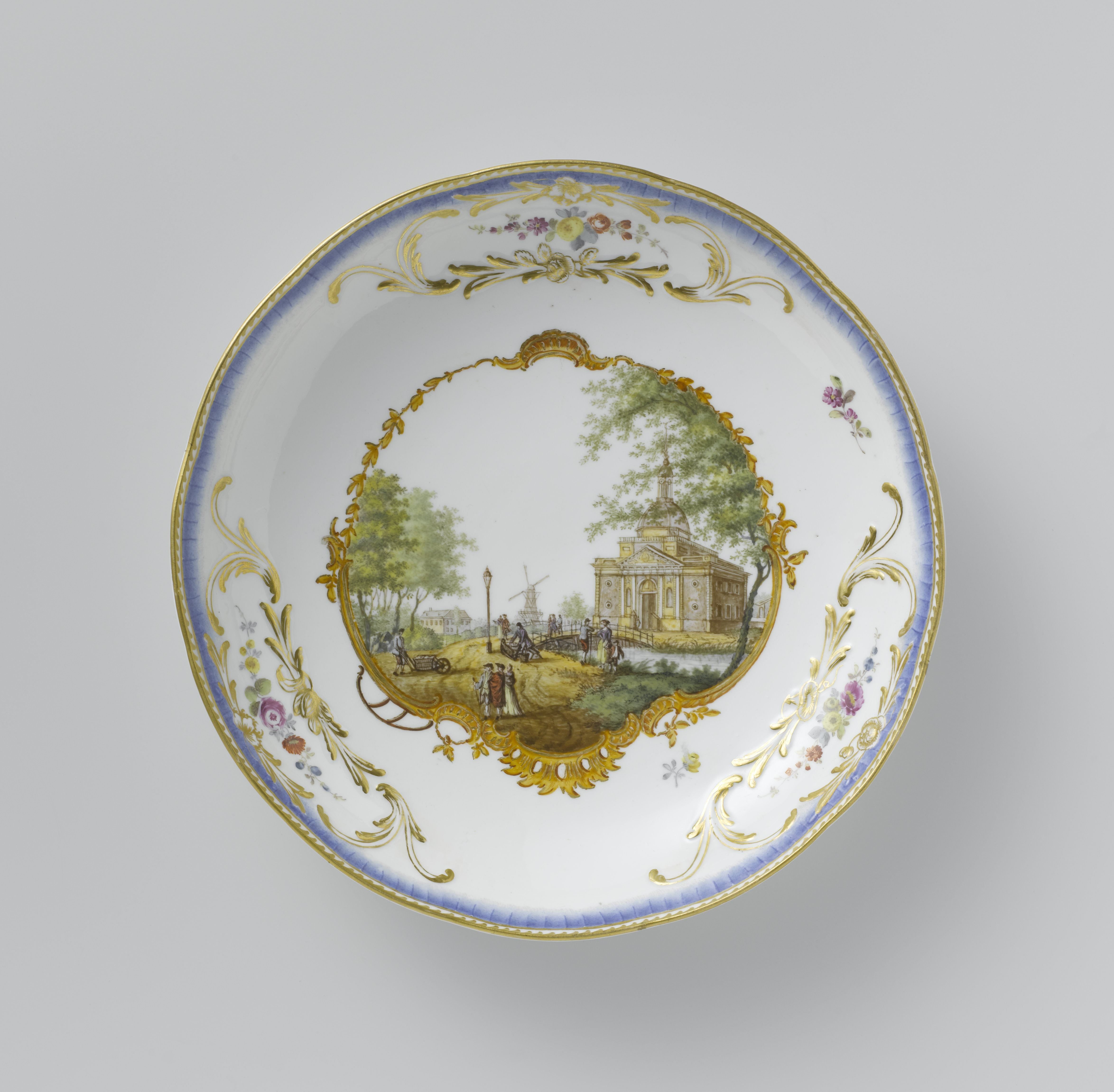 Seven plates from the service of Stadtholder William v
