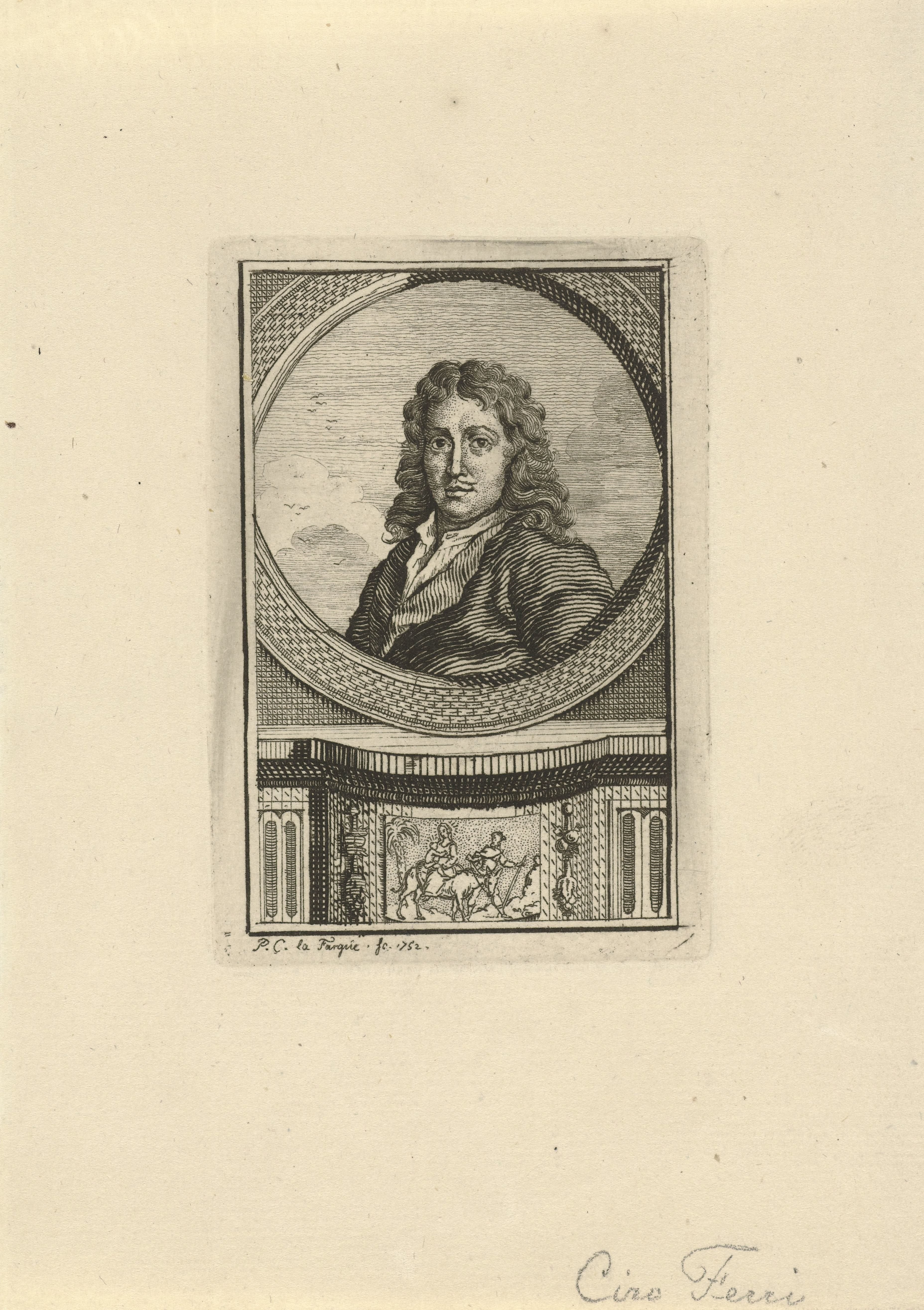 Portret van Ciro Ferri