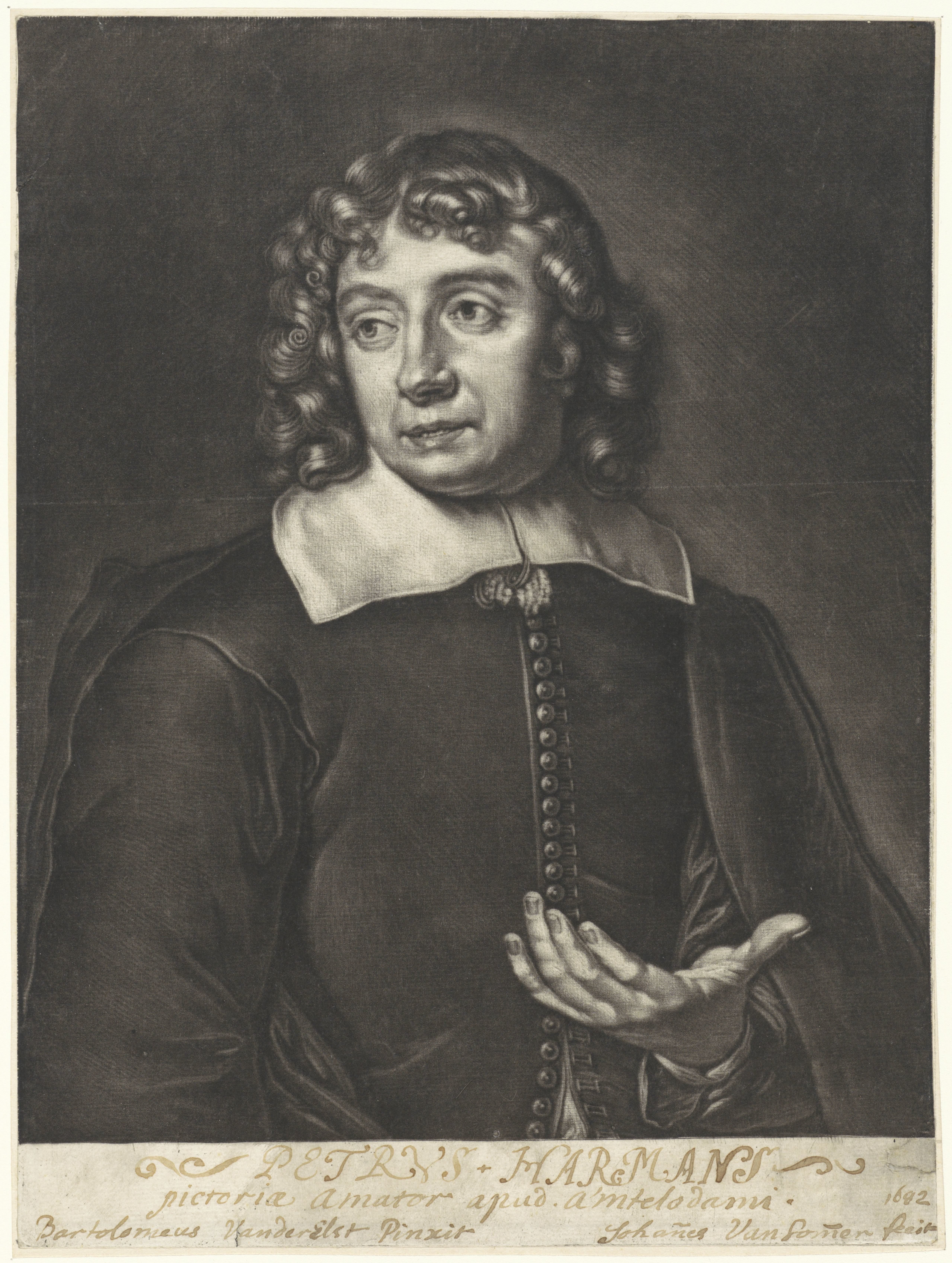 Portret van Petrus Harmans