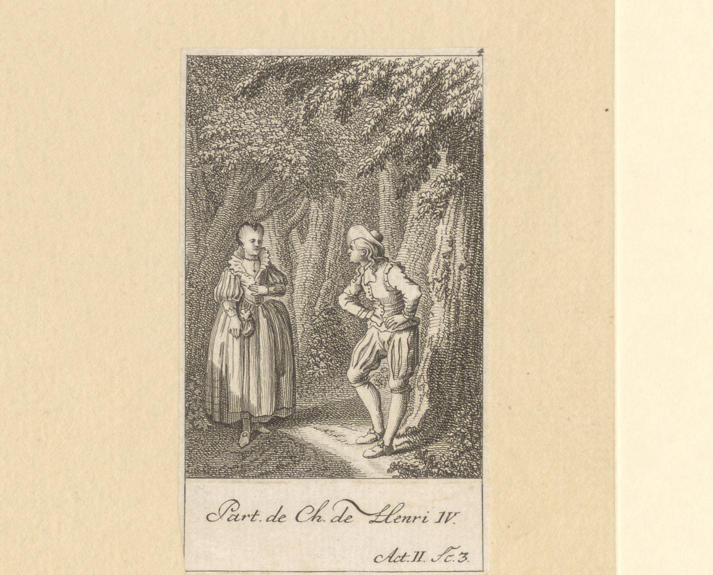 Lucas en Agathe in het bos van Sénart