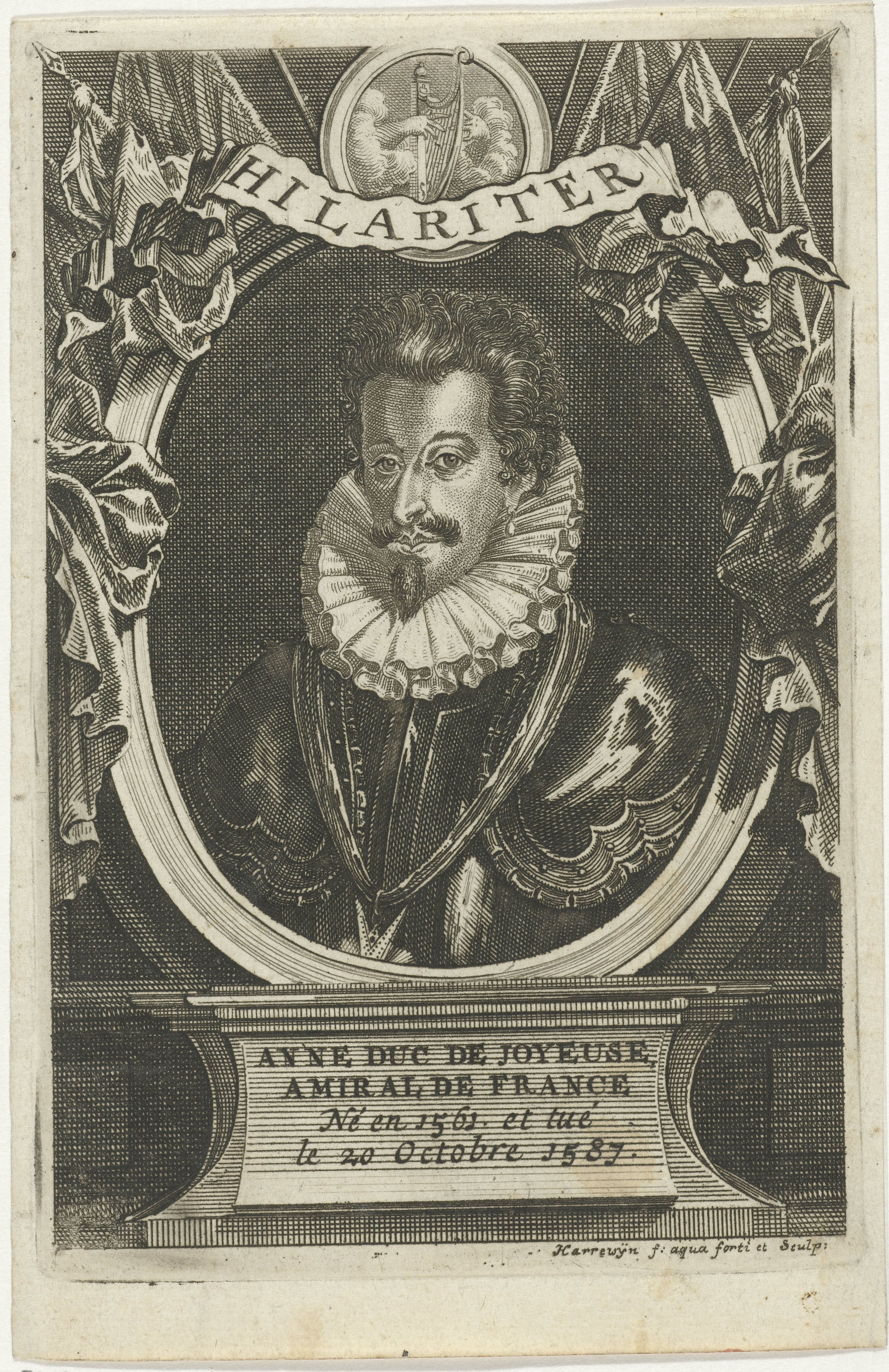 Portret van Anne de Batarnay de Joyeuse