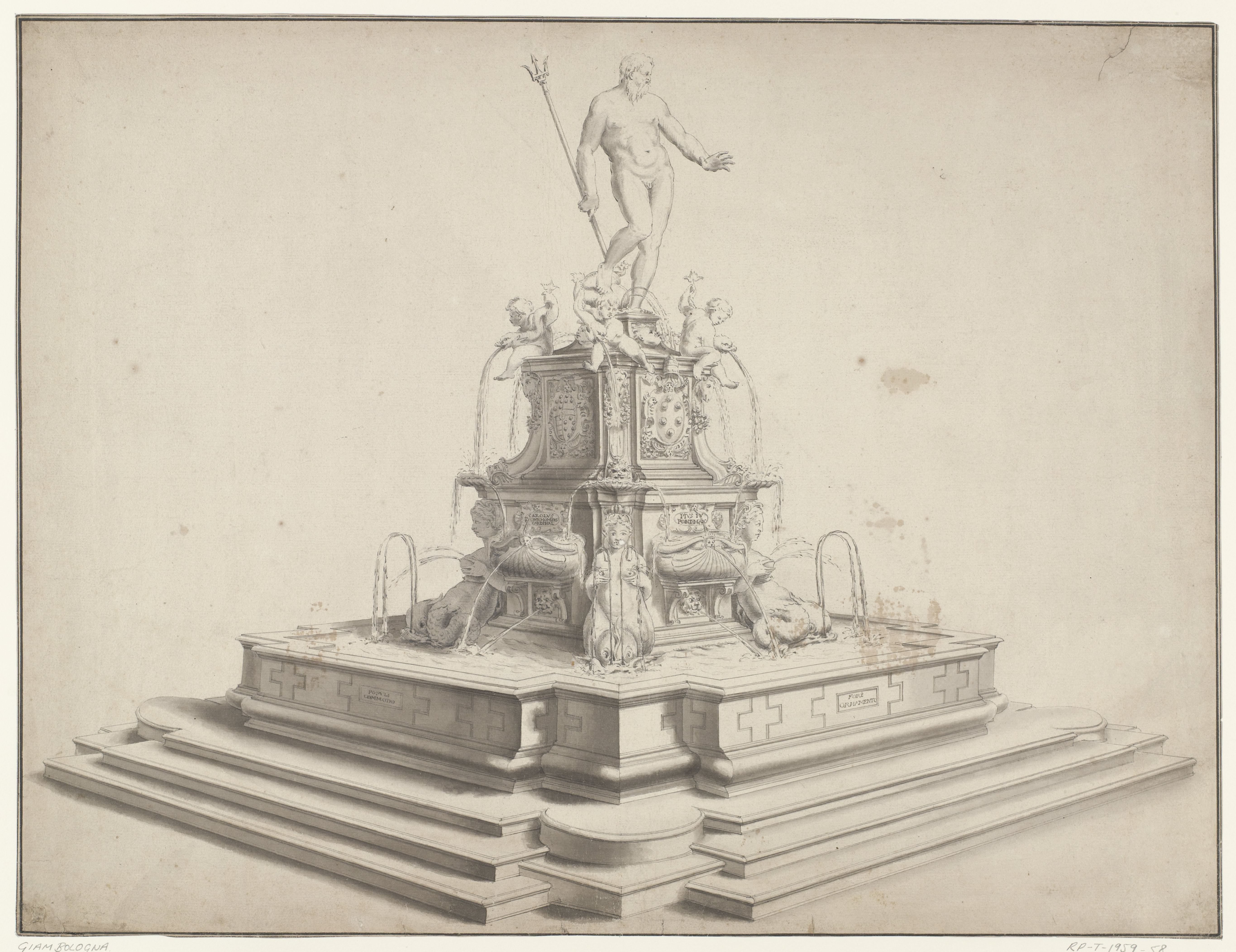 Fontein van Neptunus
