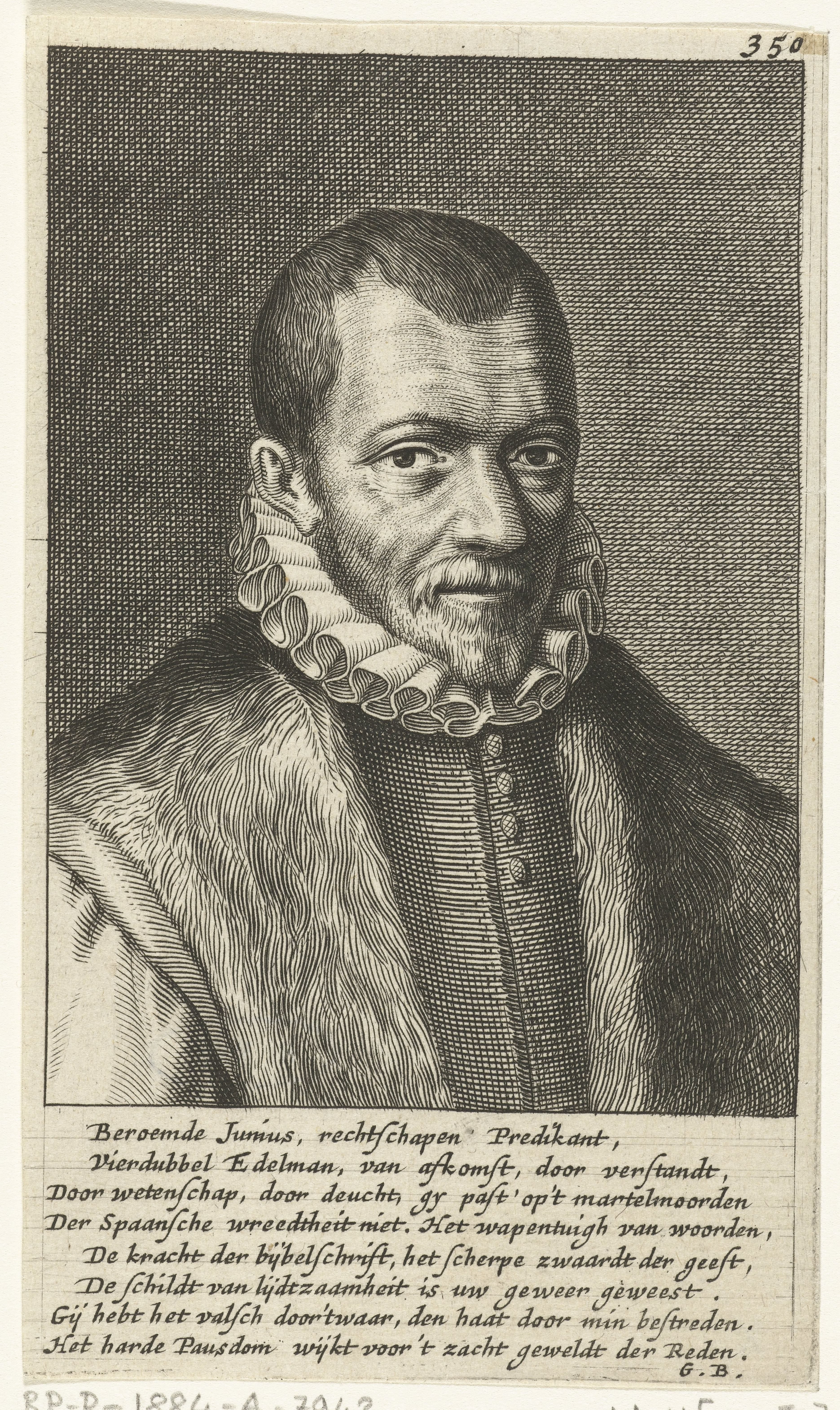 Portret van Franciscus Junius (I)