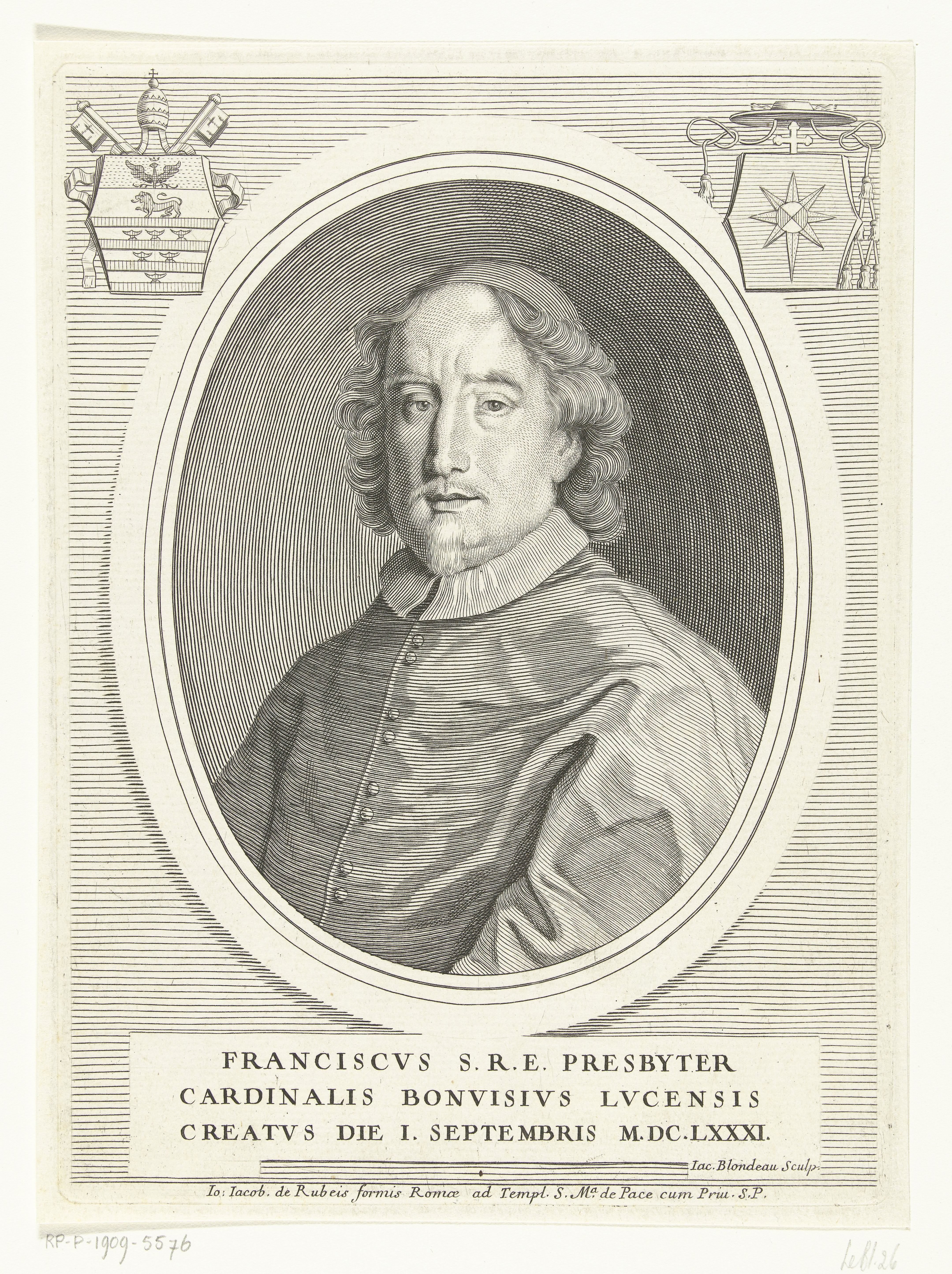 Portret van kardinaal Francesco Buonvisi