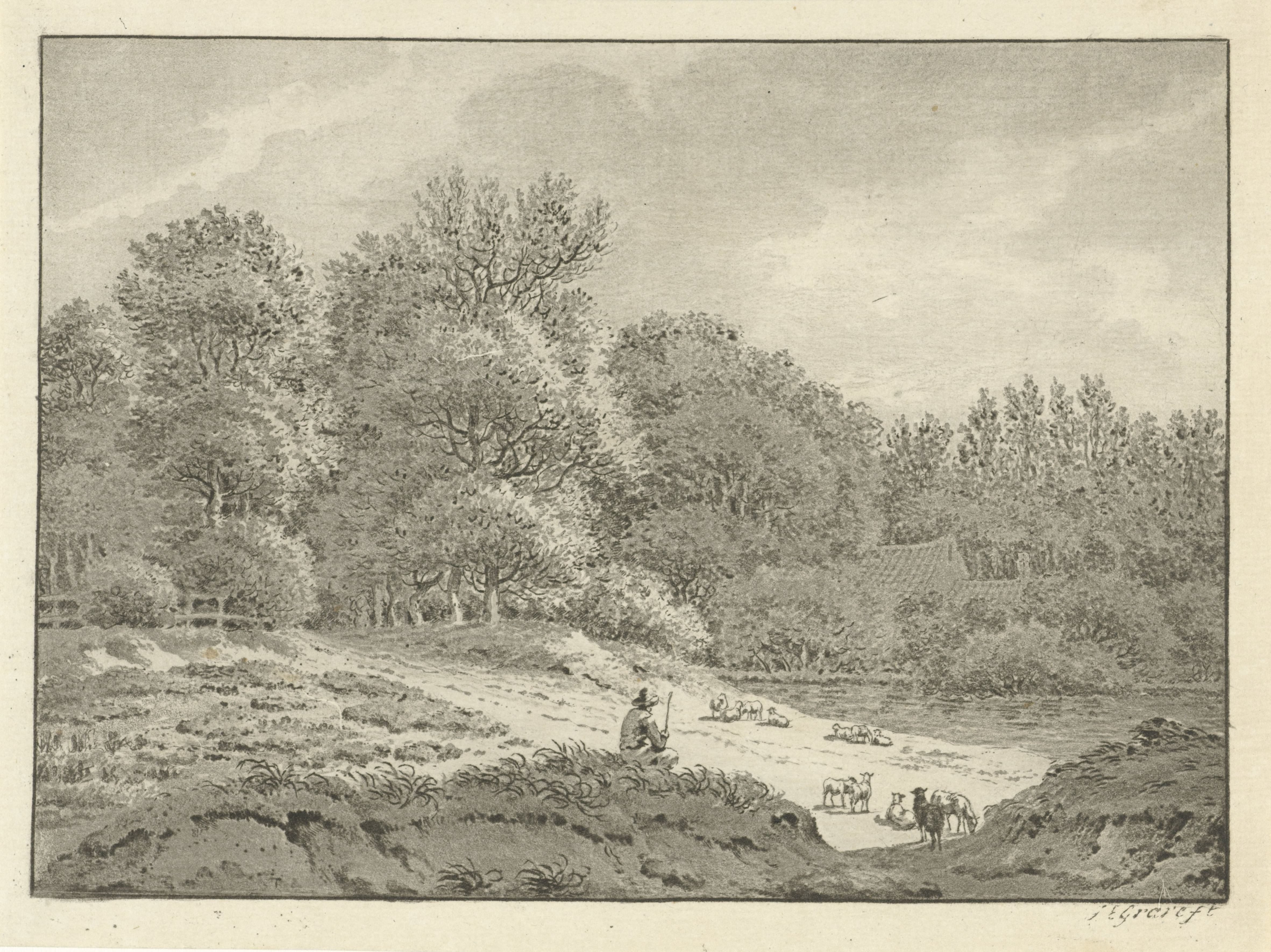 Landschap bij Overveen