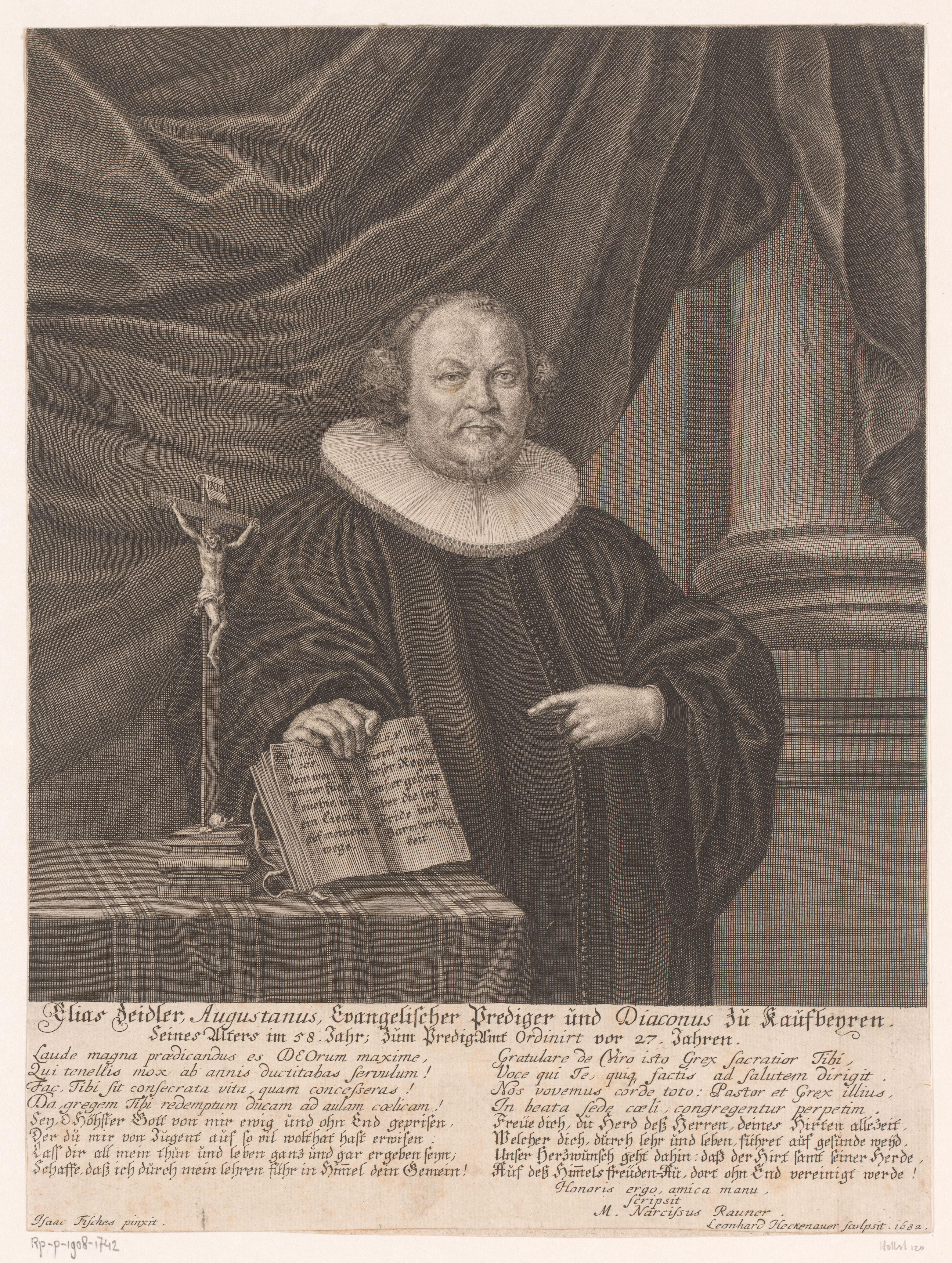 Portret van Anton Schöner