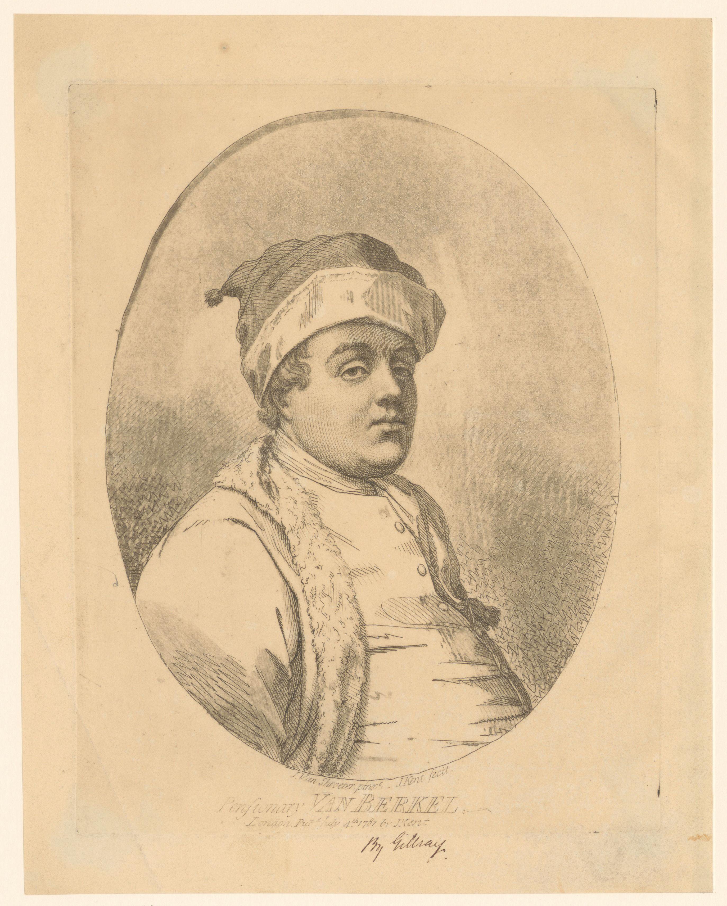 Portret van Engelbert François van Berckel