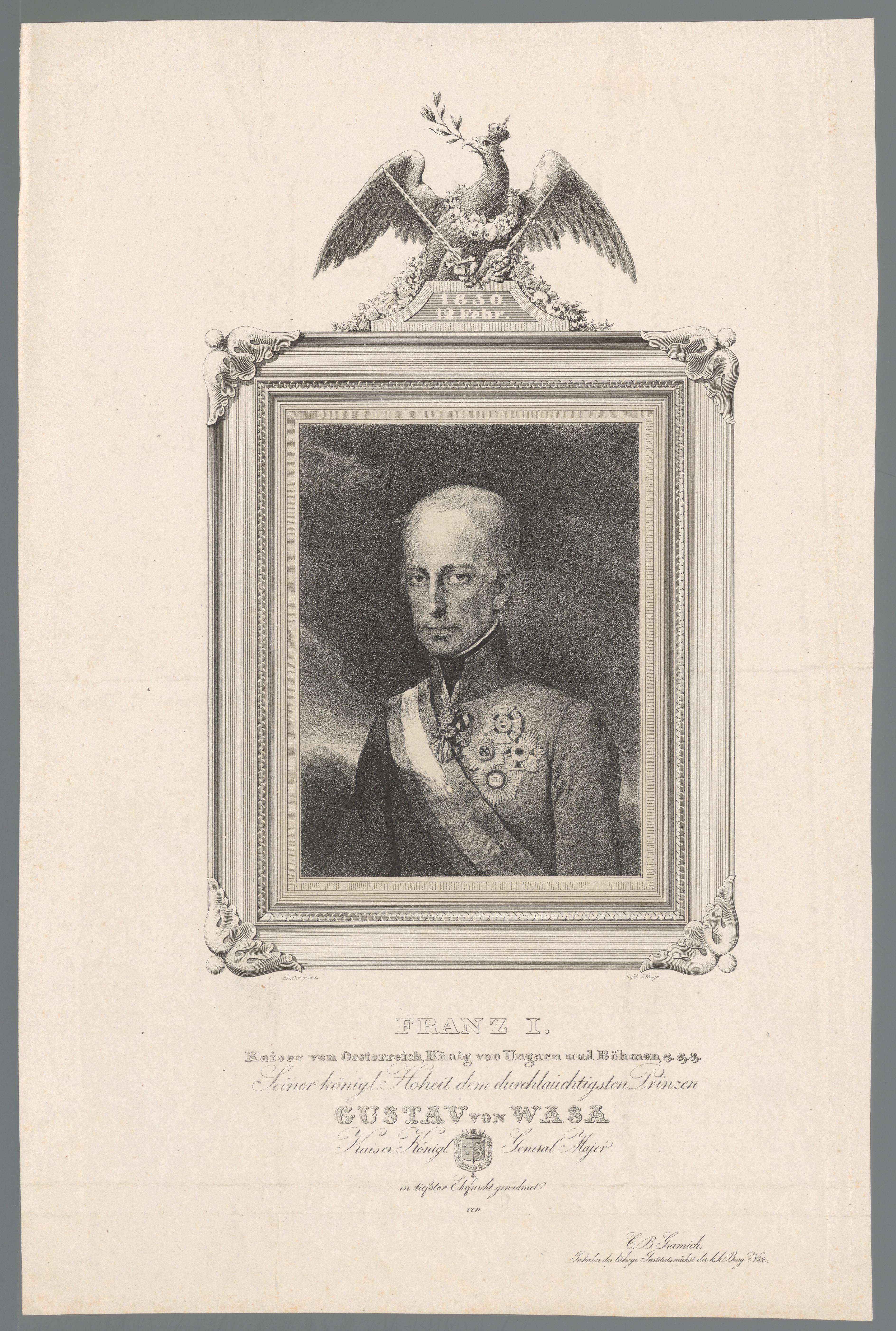 Portret van Frans II