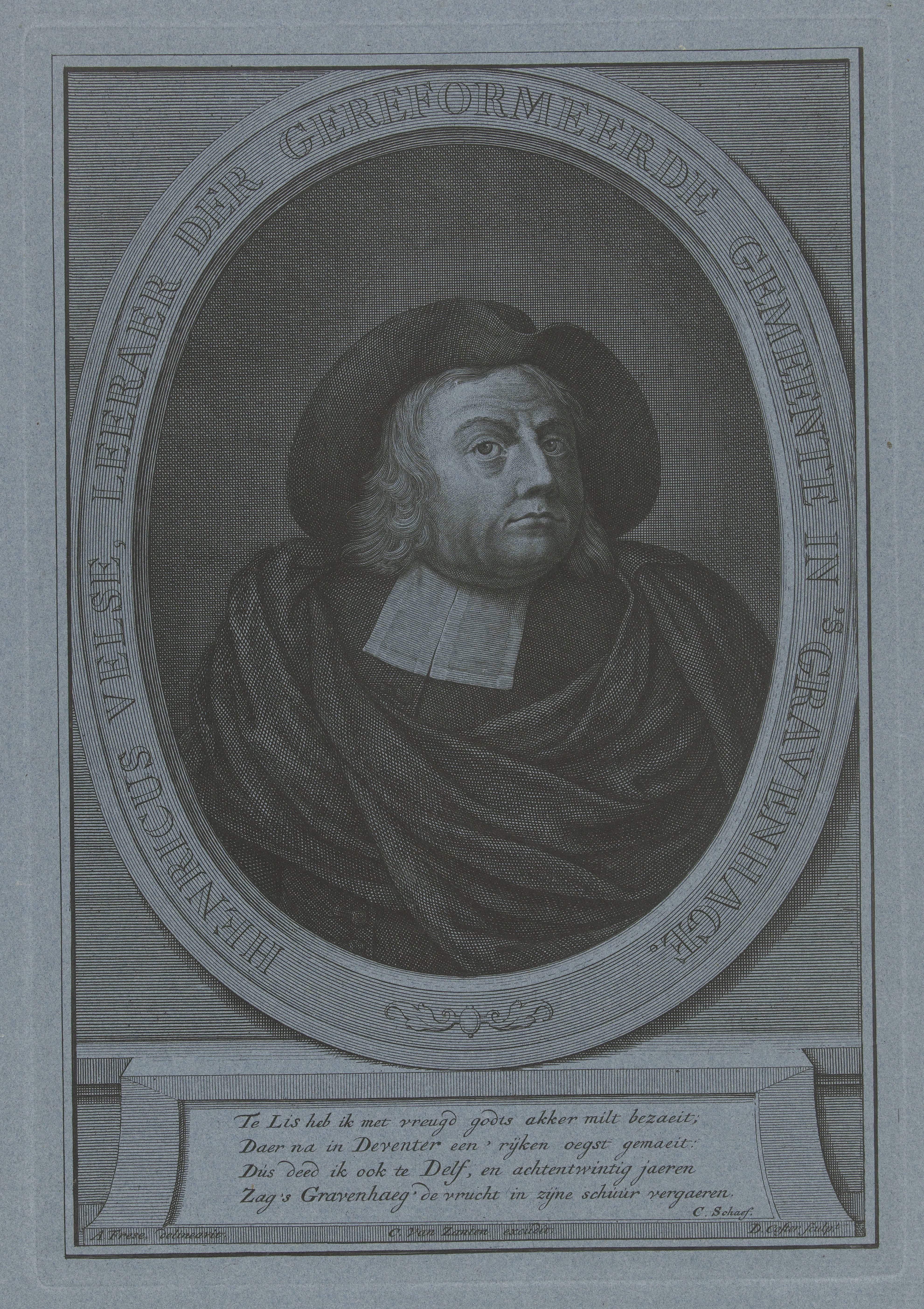 Portret van Henricus van Velsen