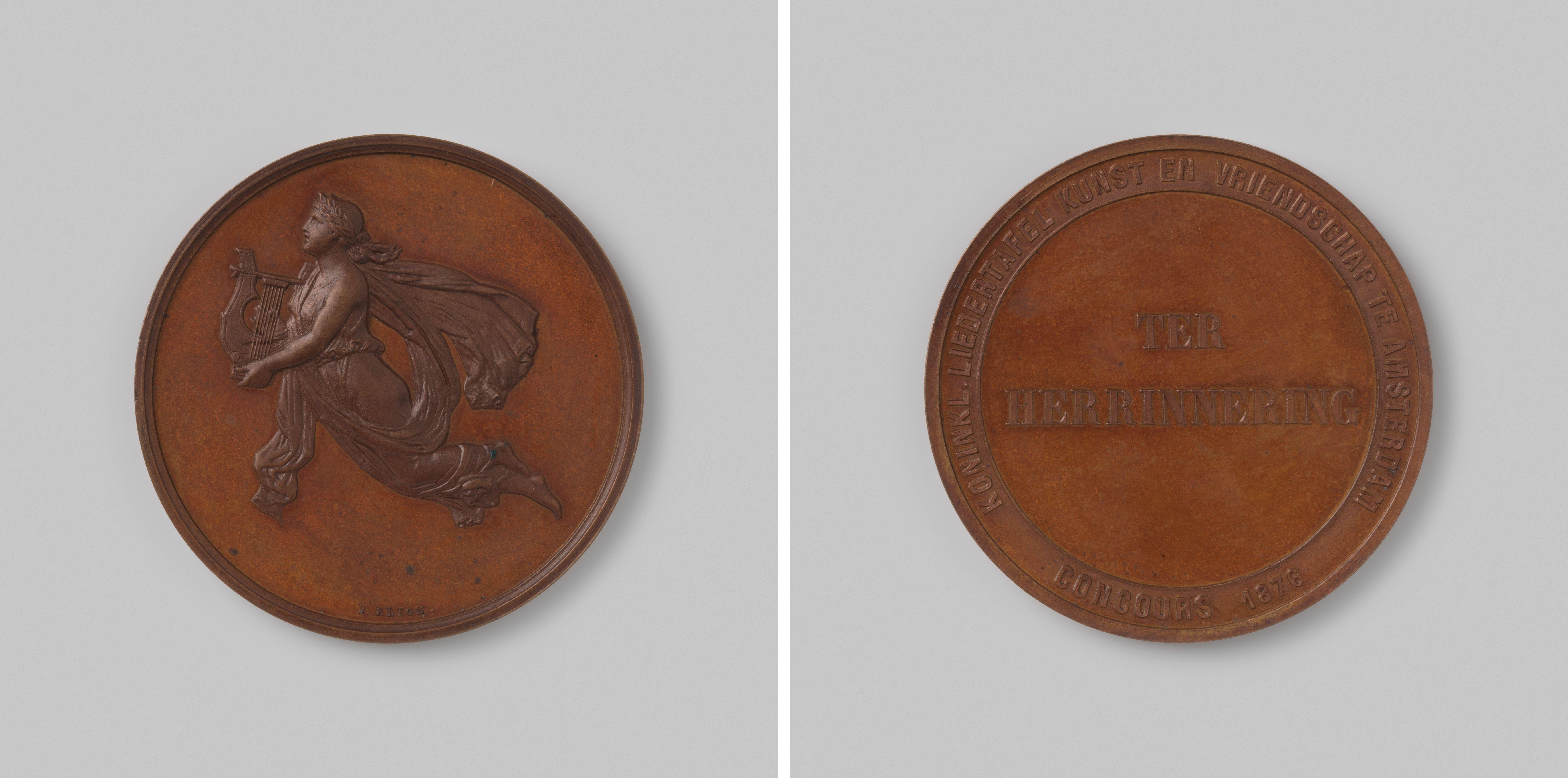 Concours van de Koninklijke Liedertafel "Kunst en Vriendschap" te Amsterdam 1876