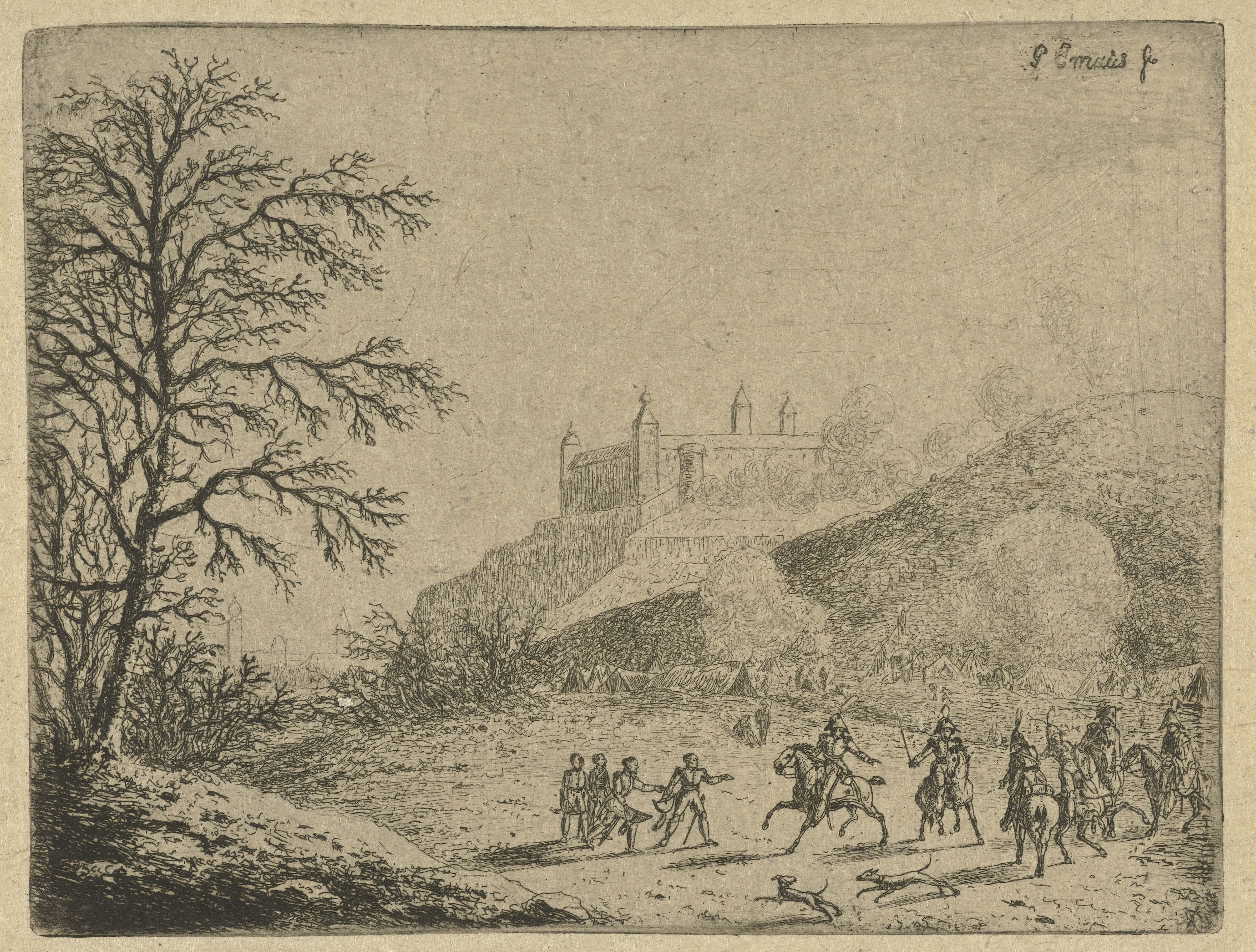 Belegering van fort Ehrenbreitstein