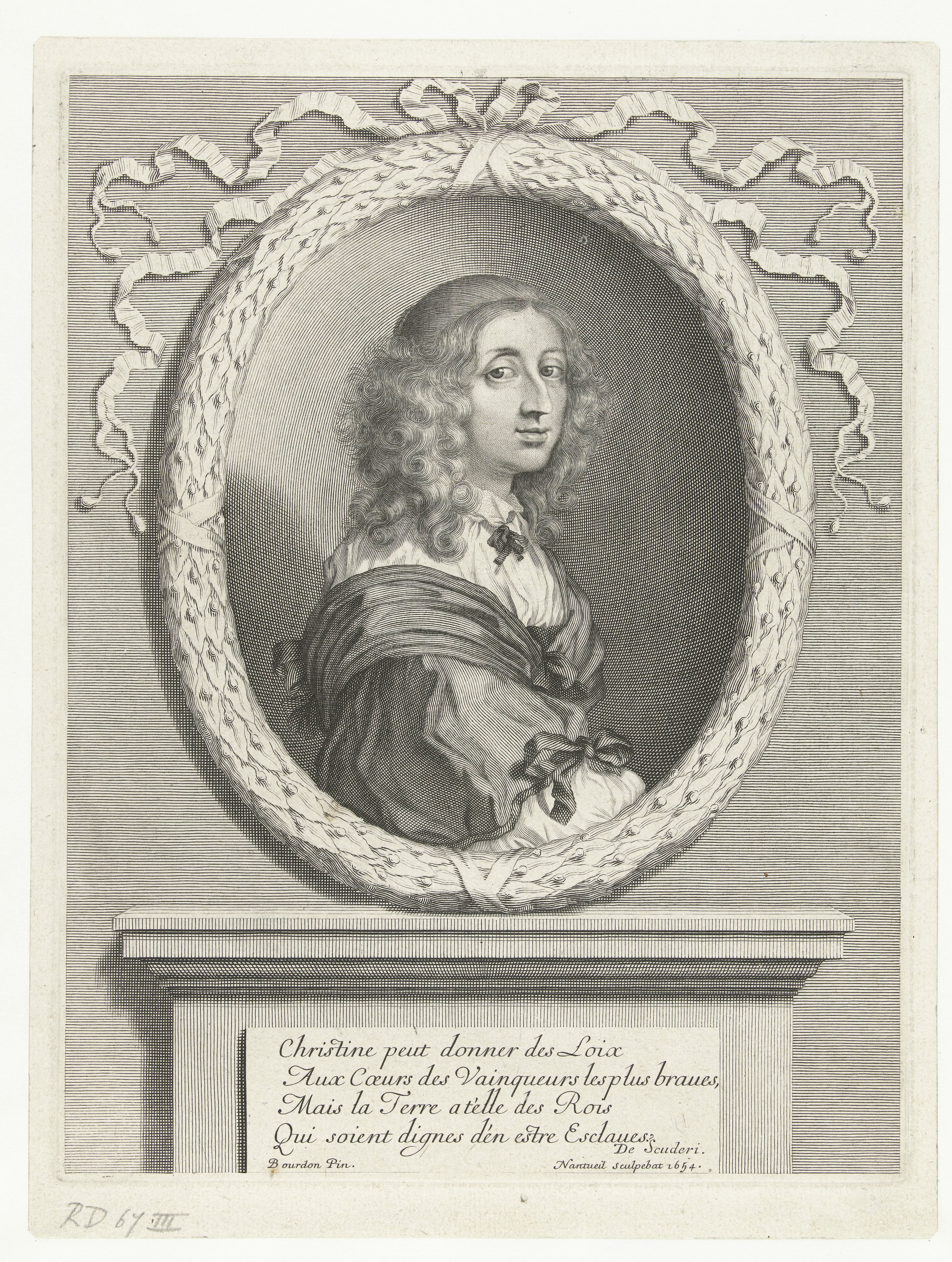 Portret van Christina, koningin van Zweden