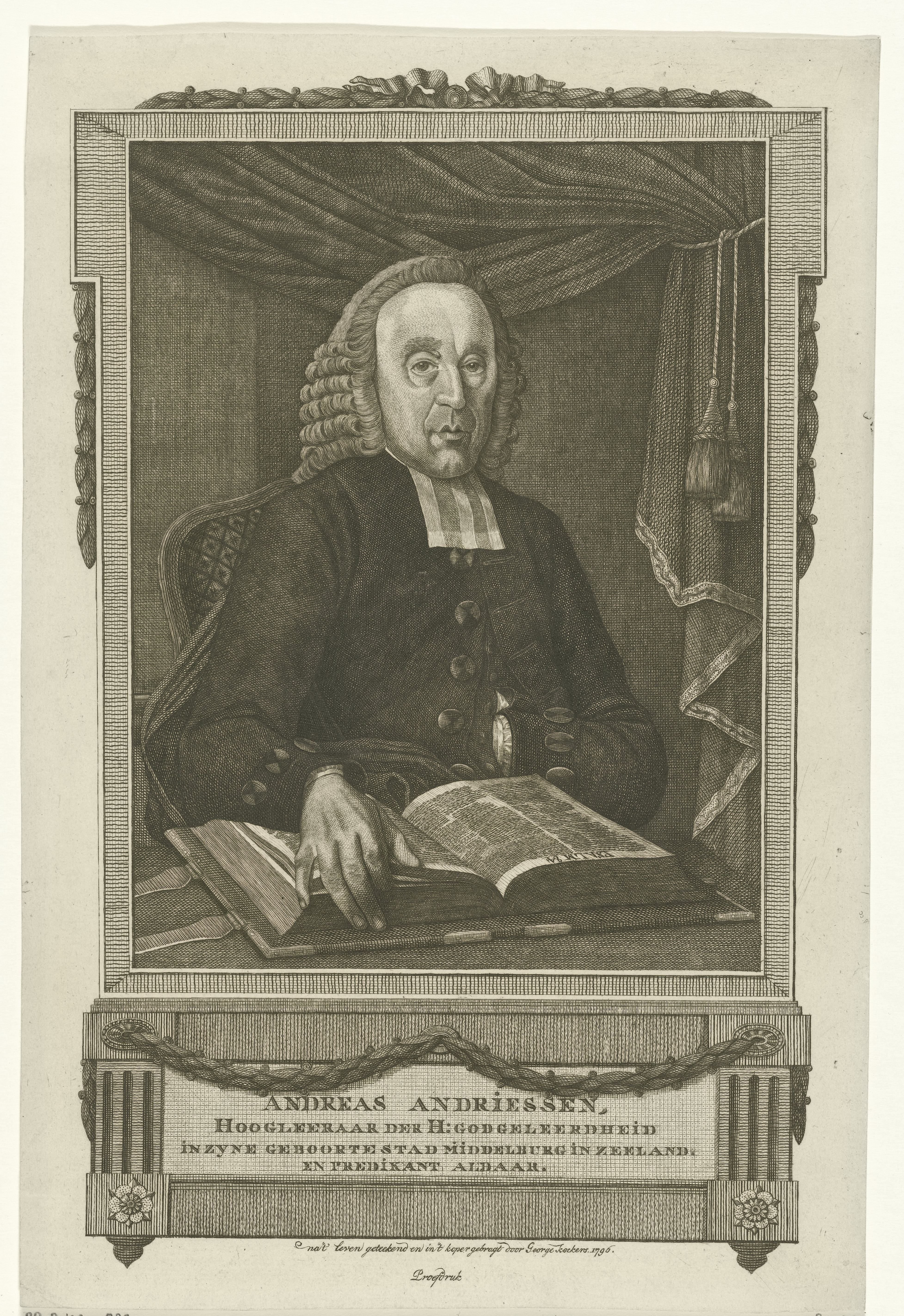 Portret van Andreas Andriessen