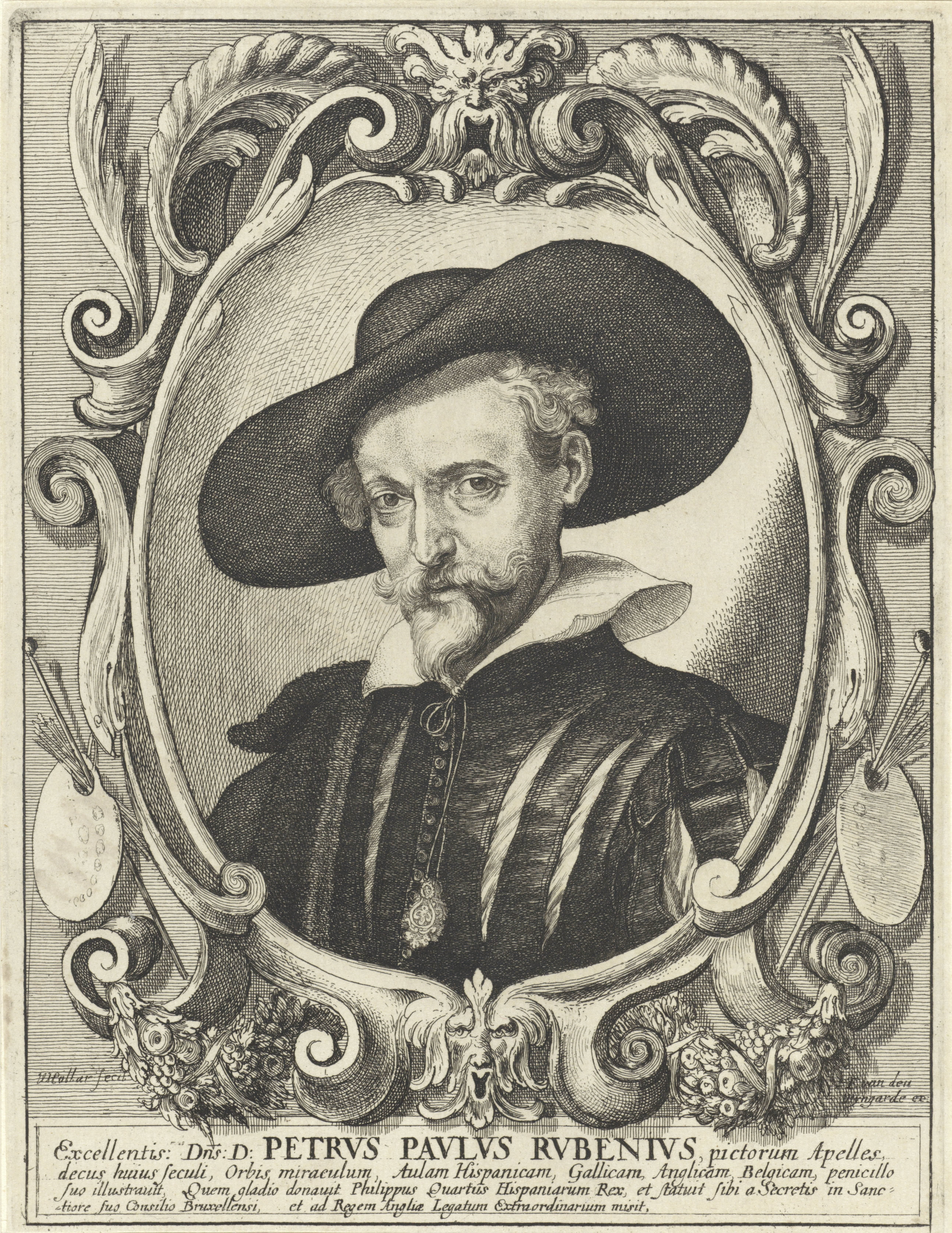 Portret van Peter Paul Rubens