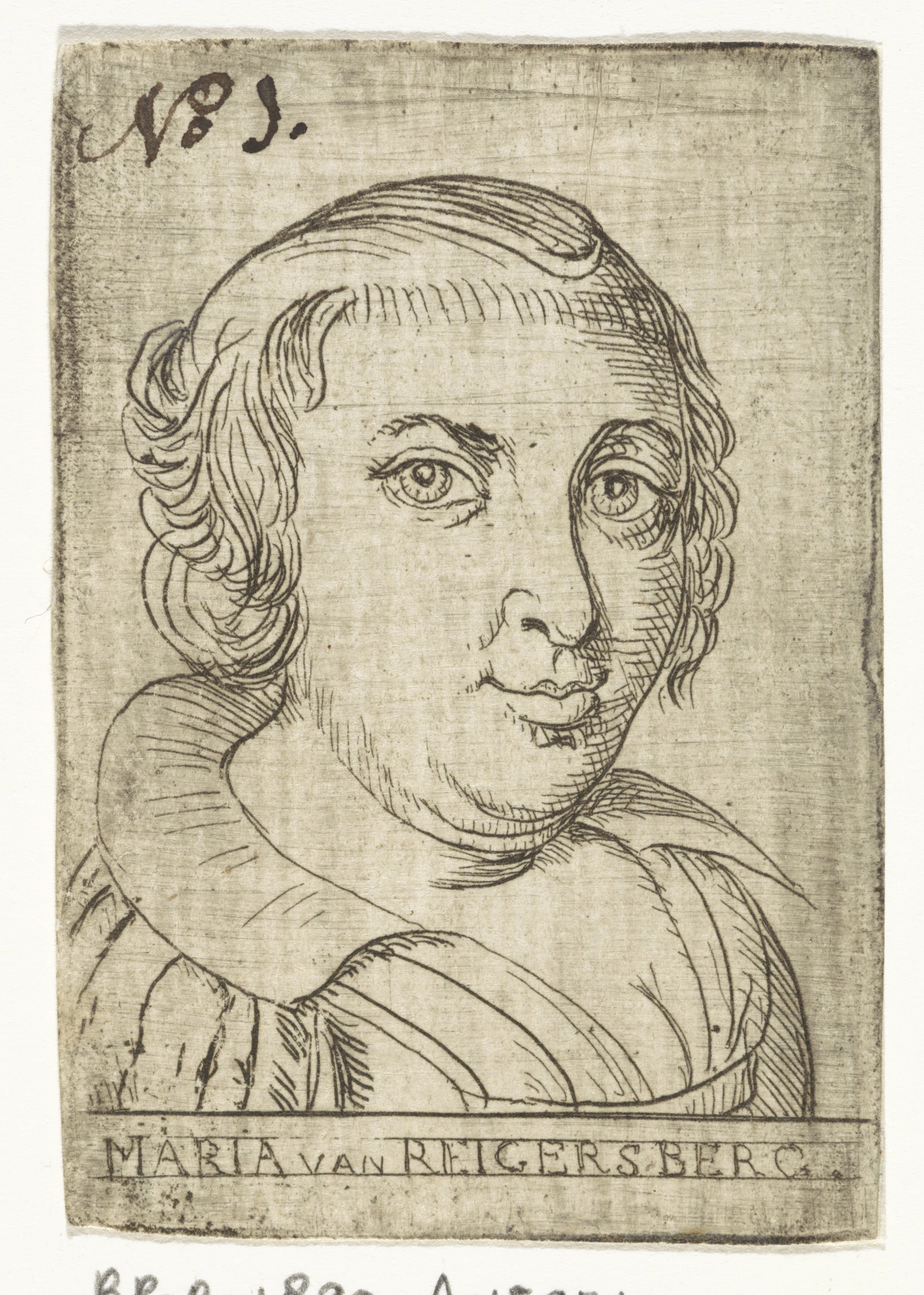 Portret van Maria van Reigersberch (1589-1653)
