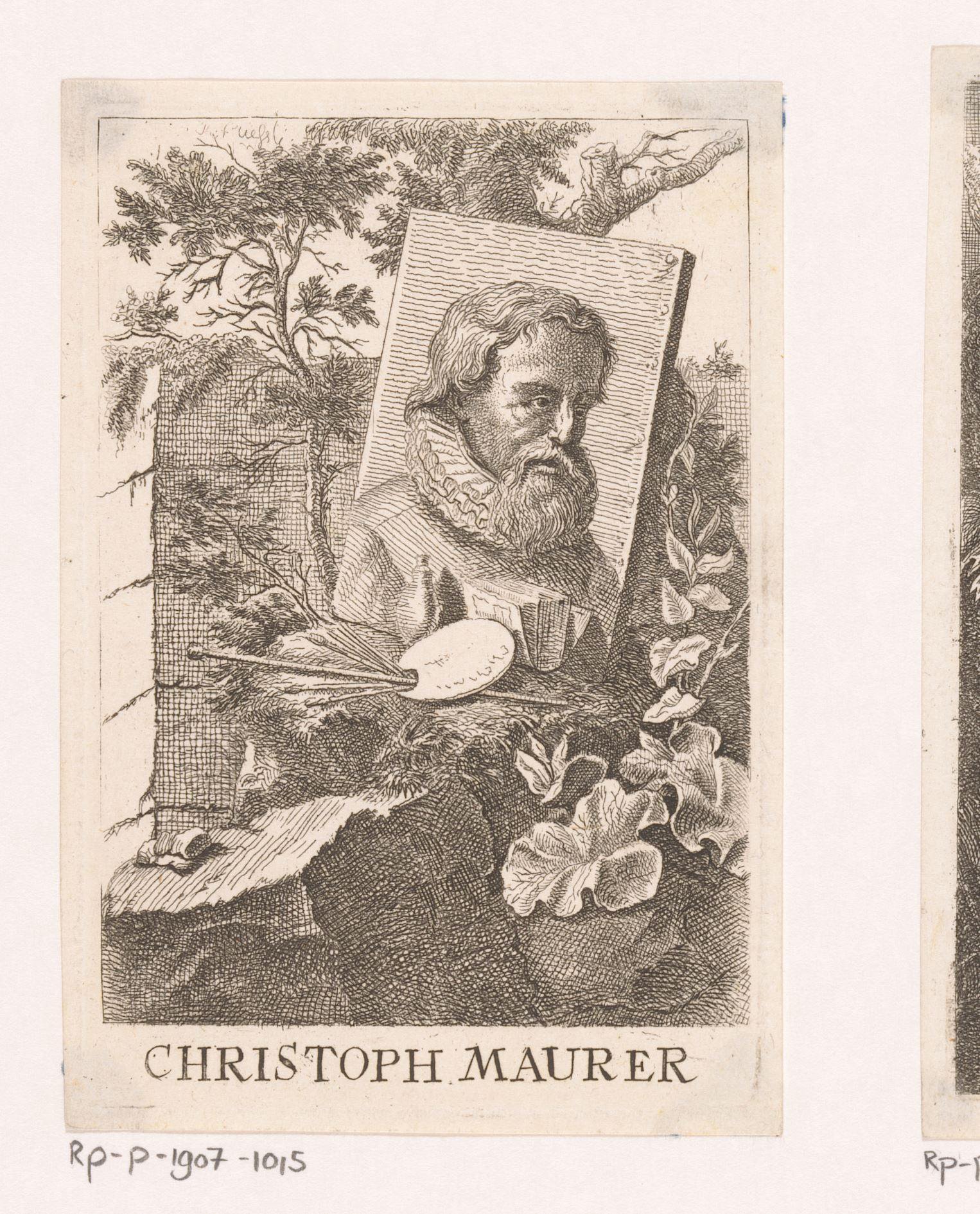 Portret van Christoph Maurer