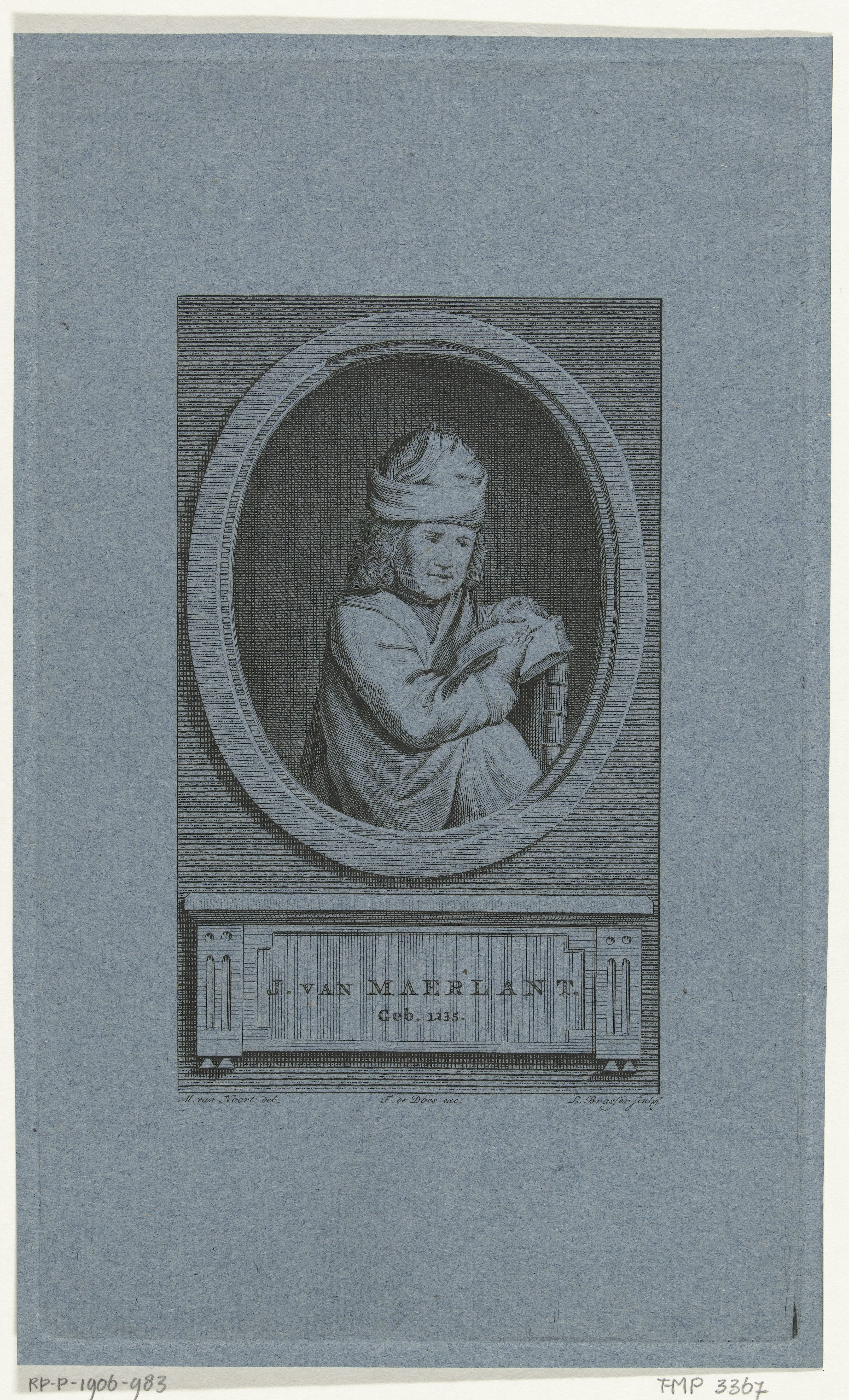 Portret van Jacob van Maerlant