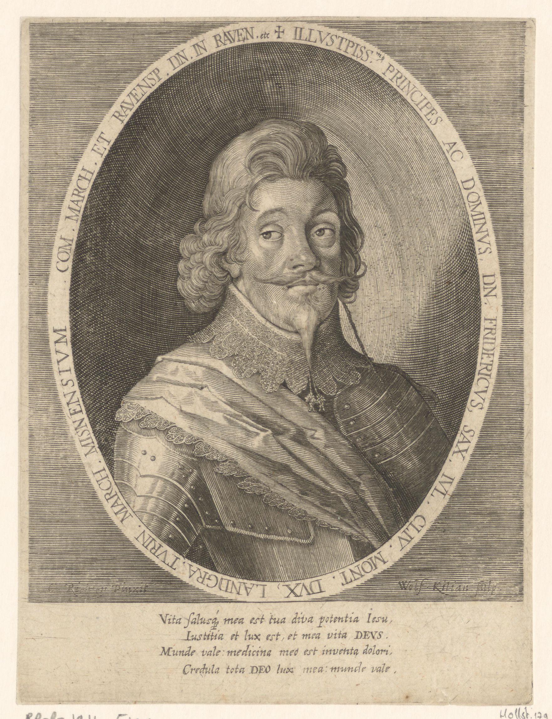 Portret van Frederik van Saksen-Altenburg