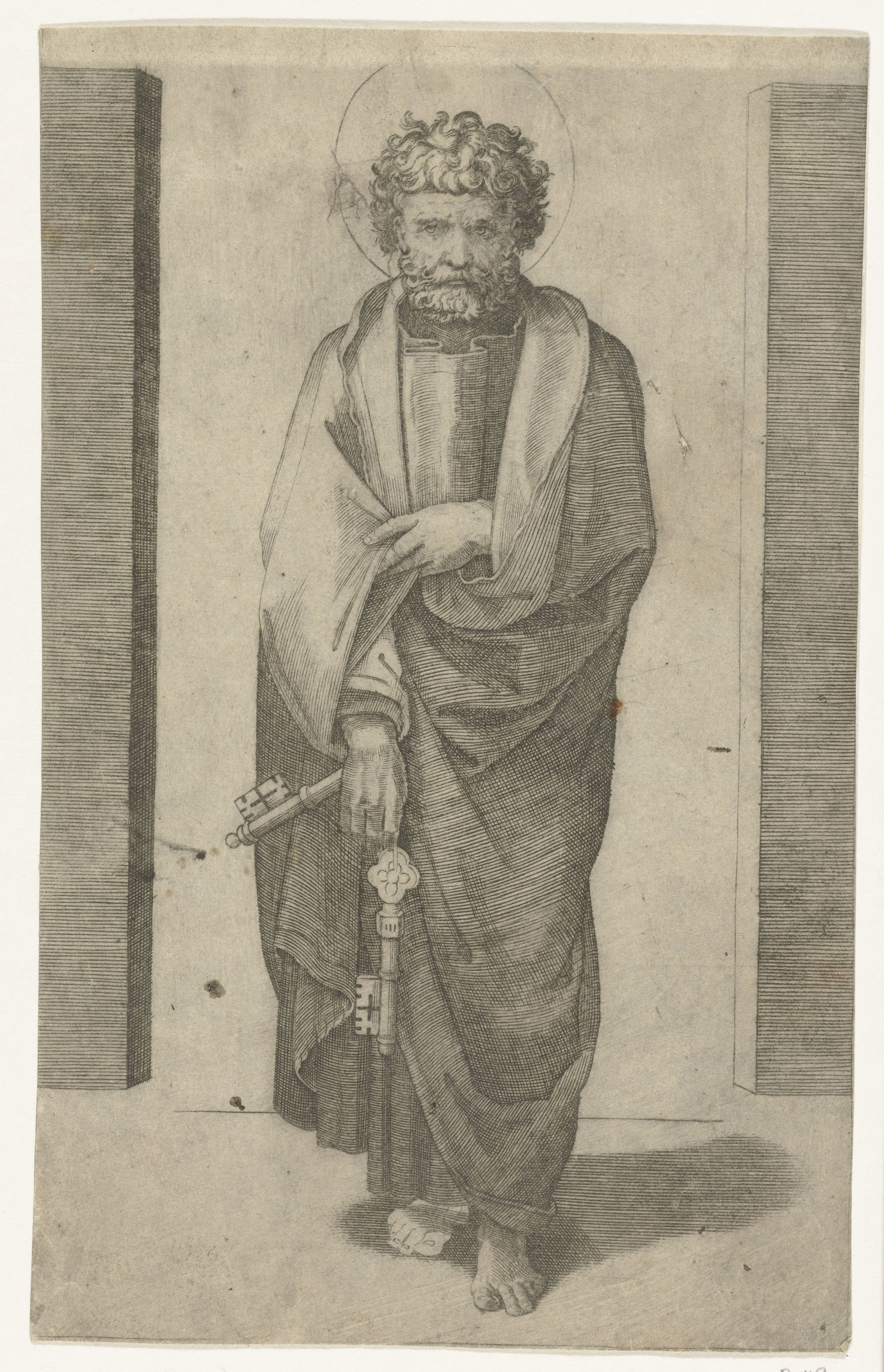 Apostel Petrus met sleutels