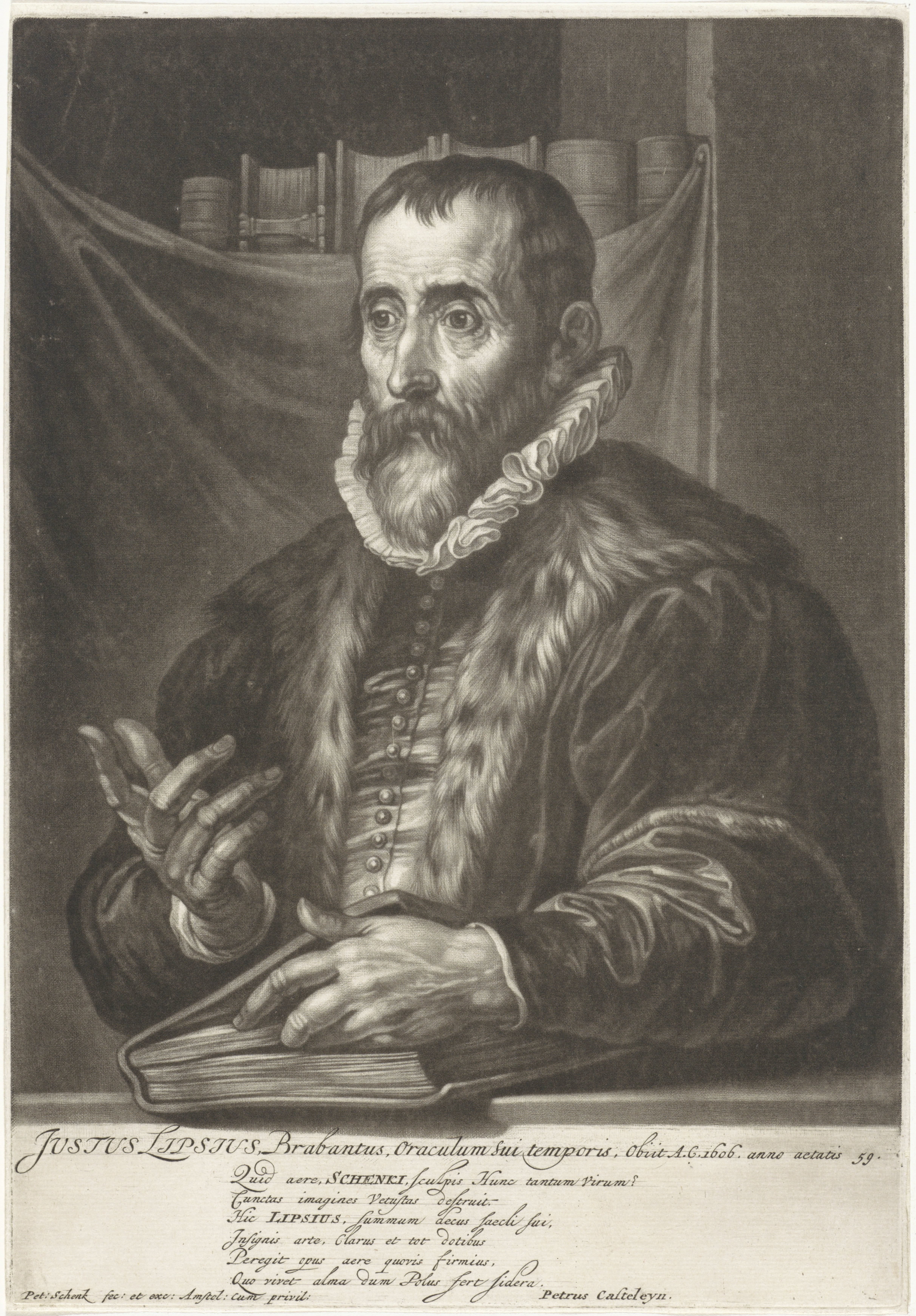 Portret van Justus Lipsius