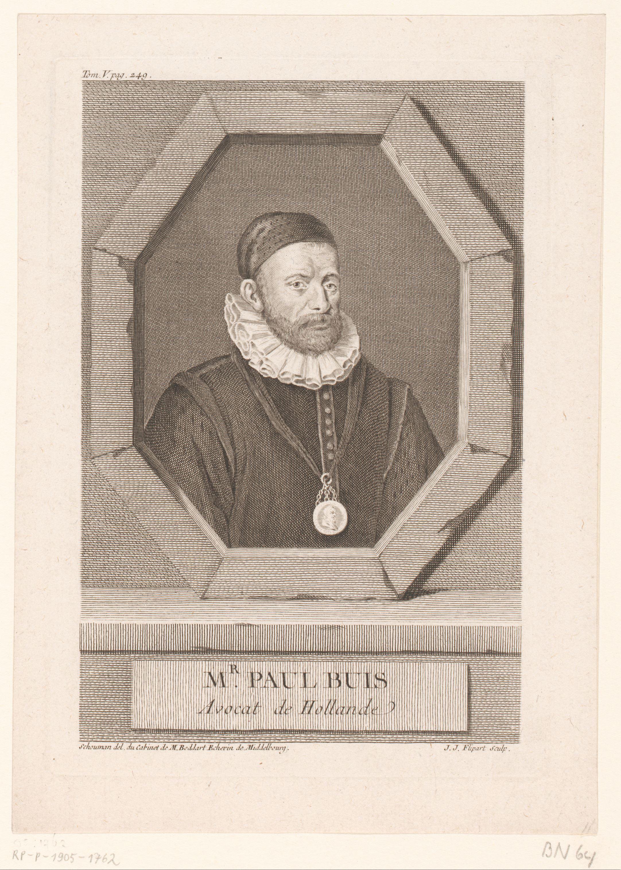 Portret van Paul Buis