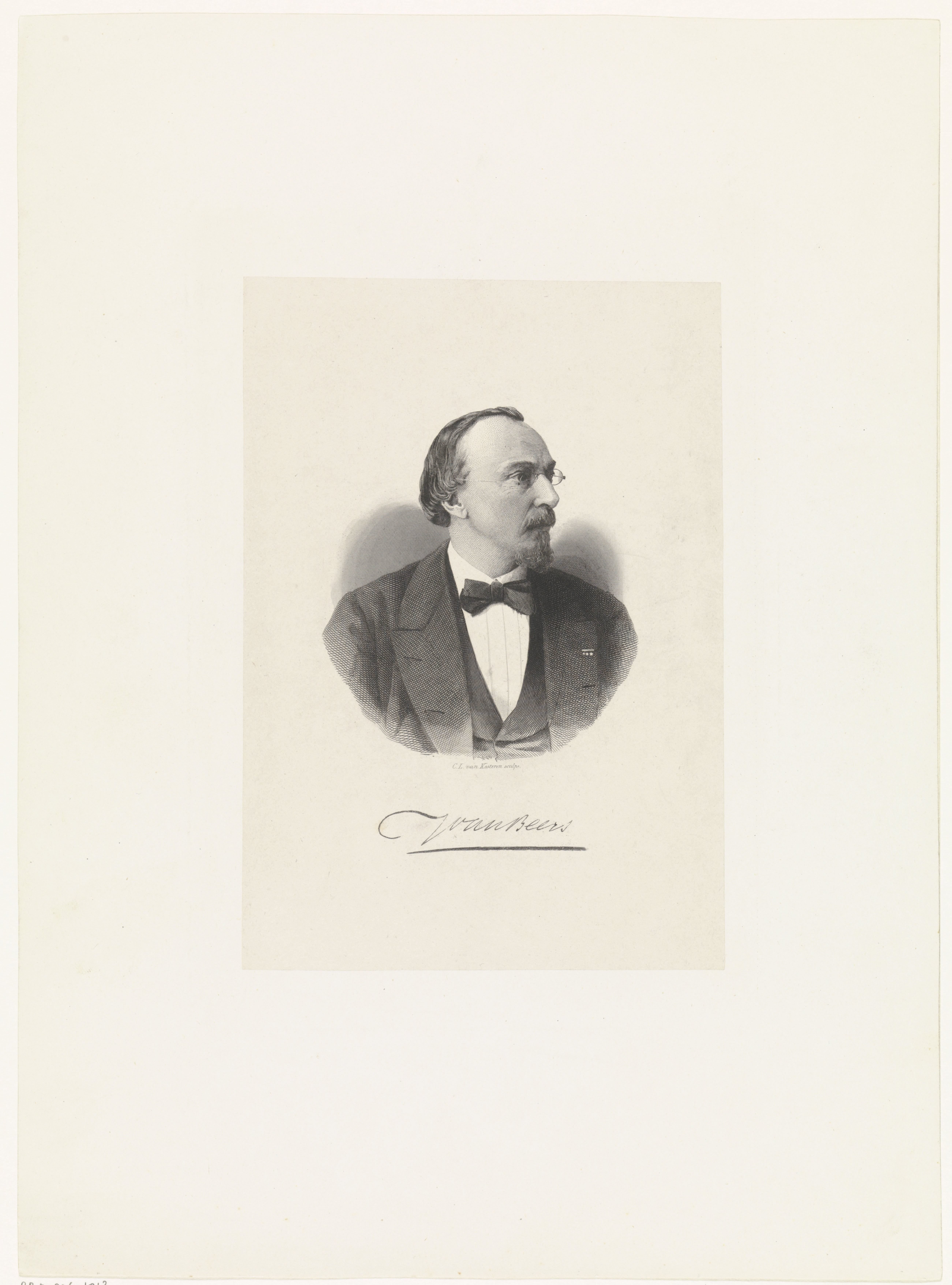 Portret van Jan van Beers