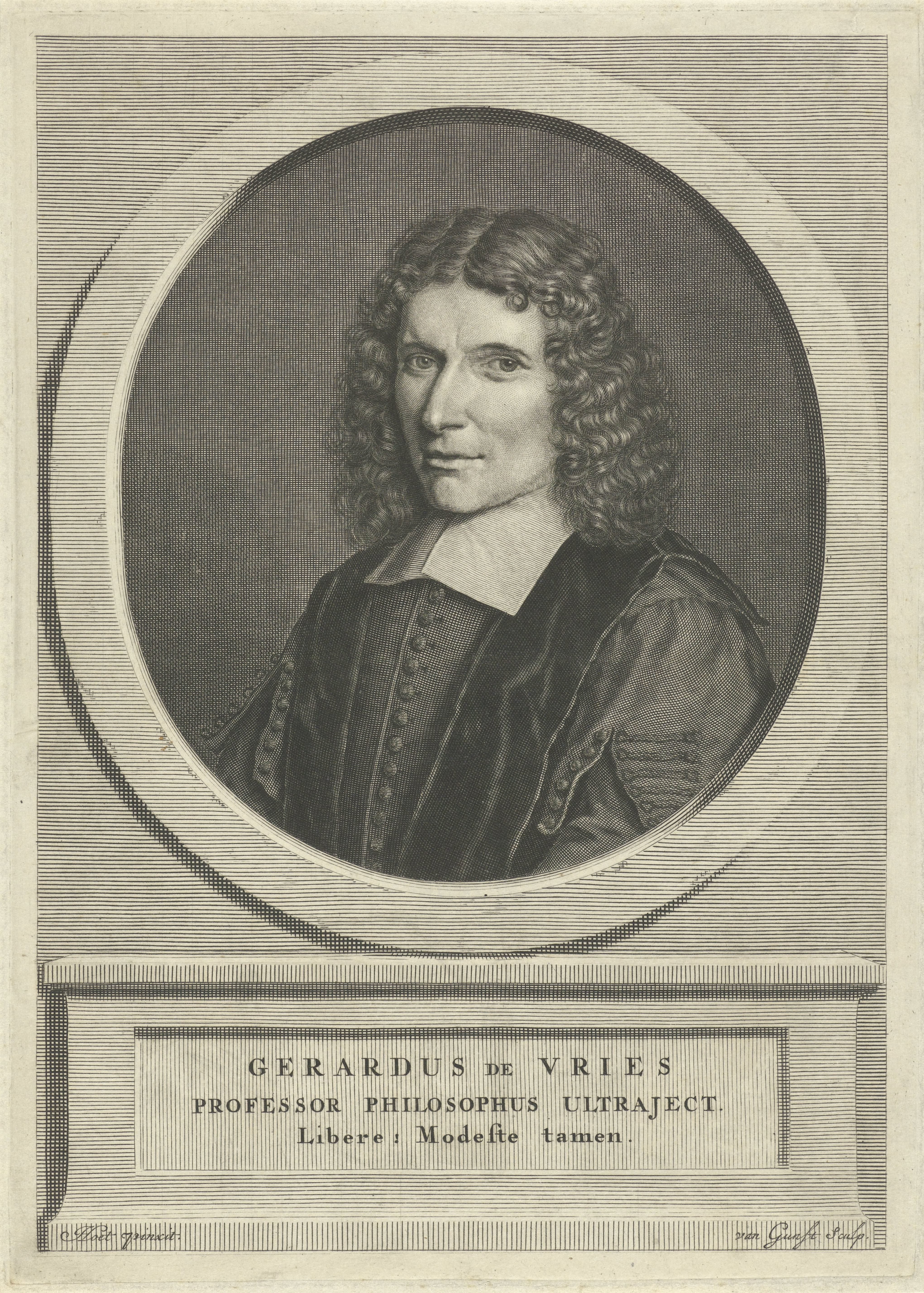 Portret van Gerard de Vries