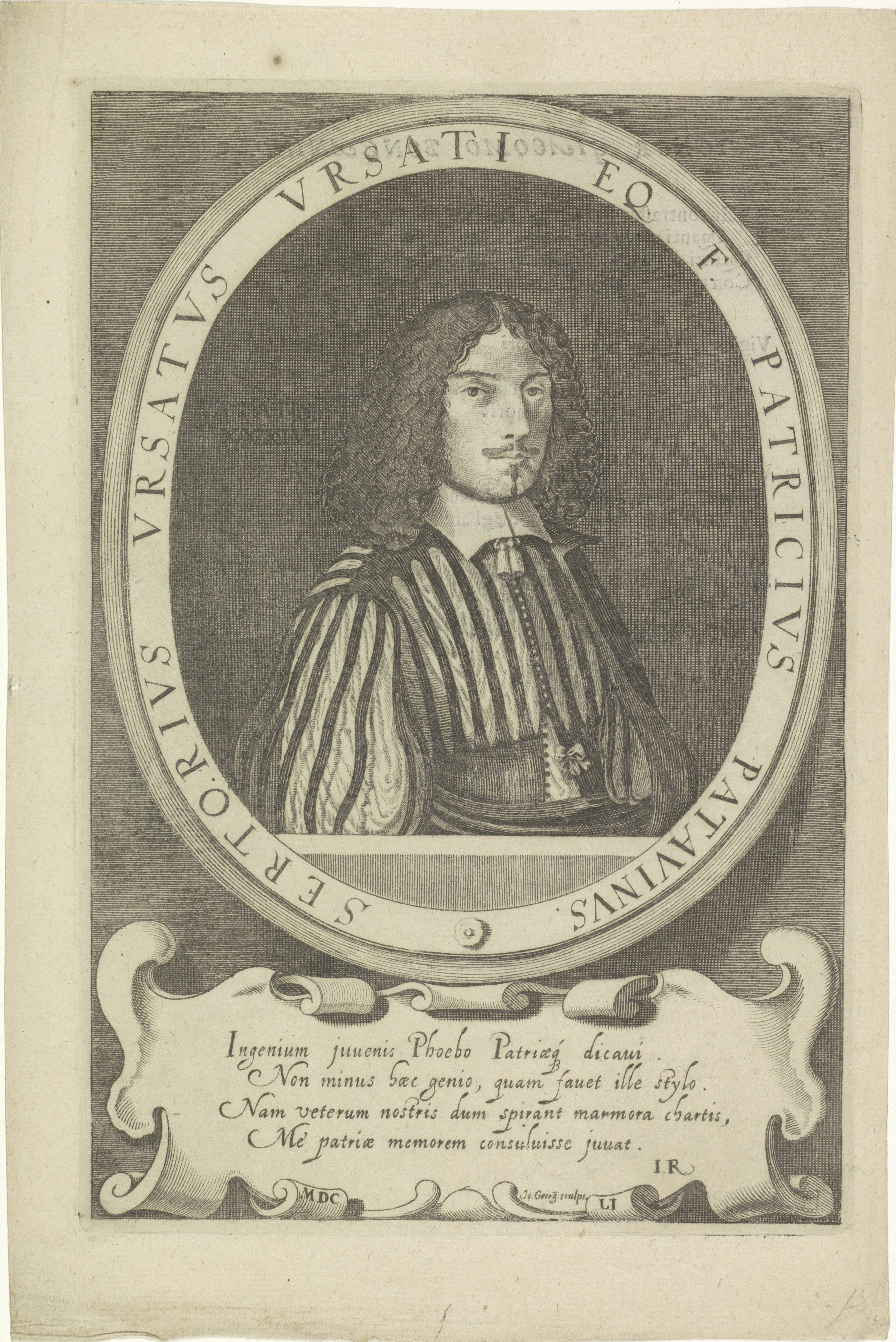 Portret van Sertorius Ursatus