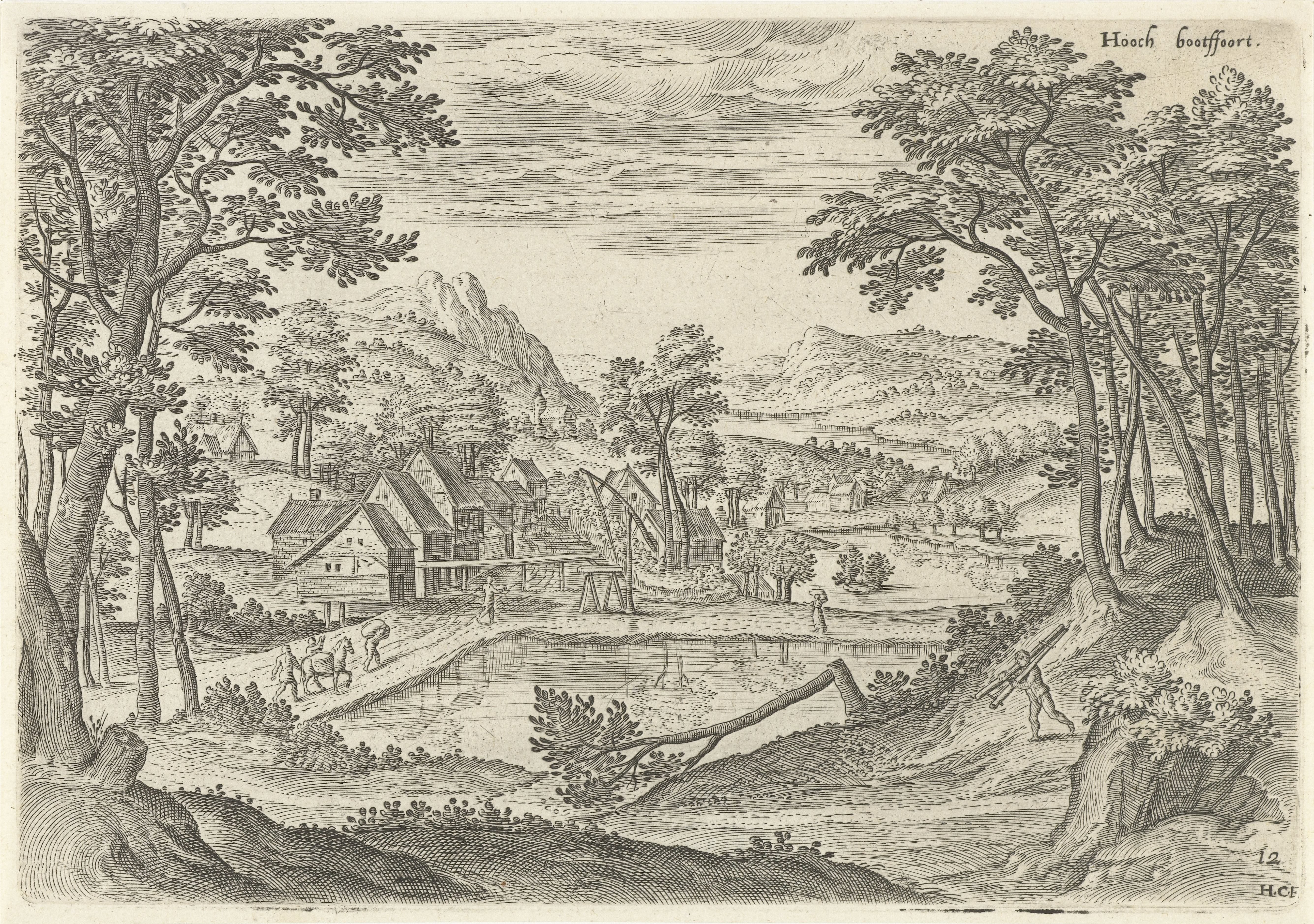 Gezicht op Bosvoorde