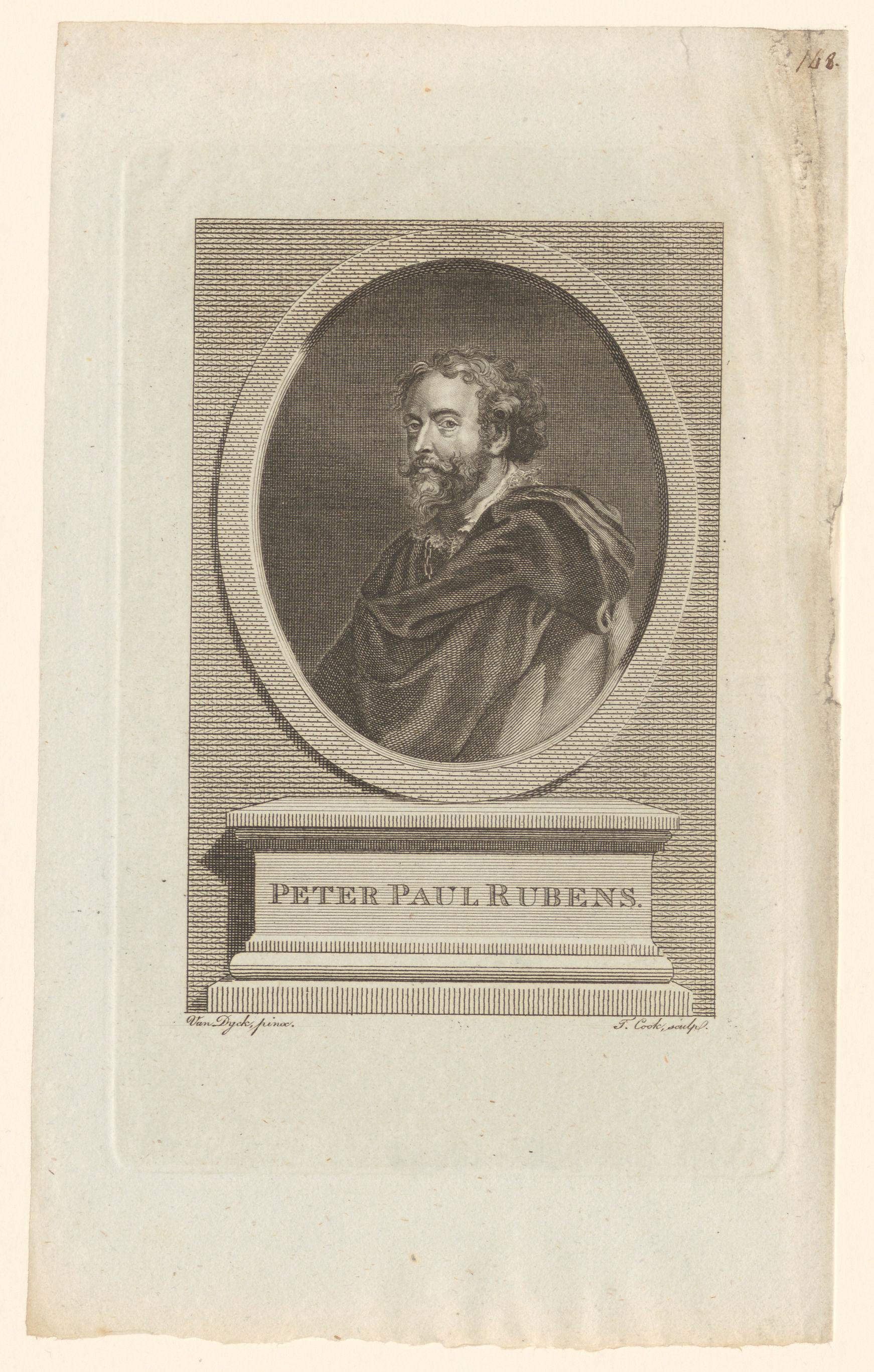 Portret van Peter Paul Rubens