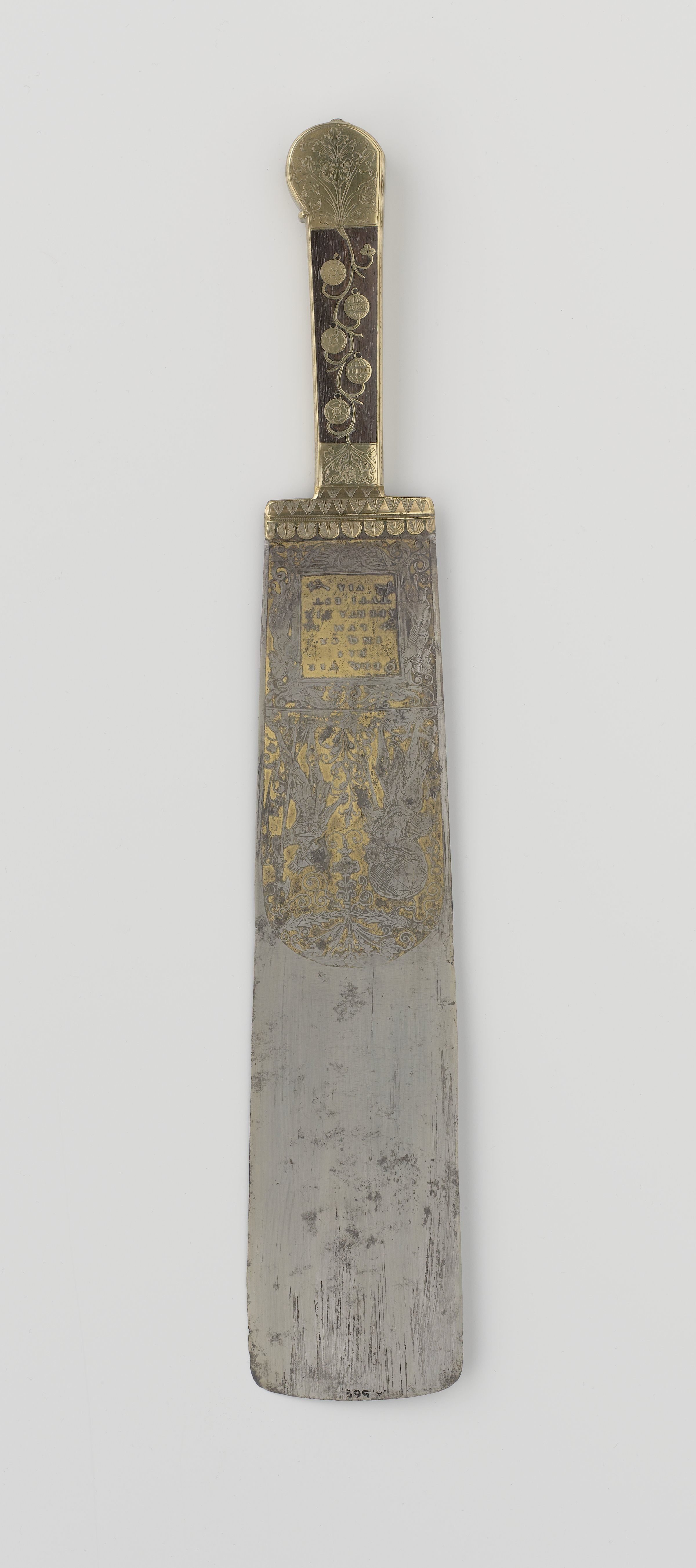 Four knives and a fork belonging to Emperor Charles V