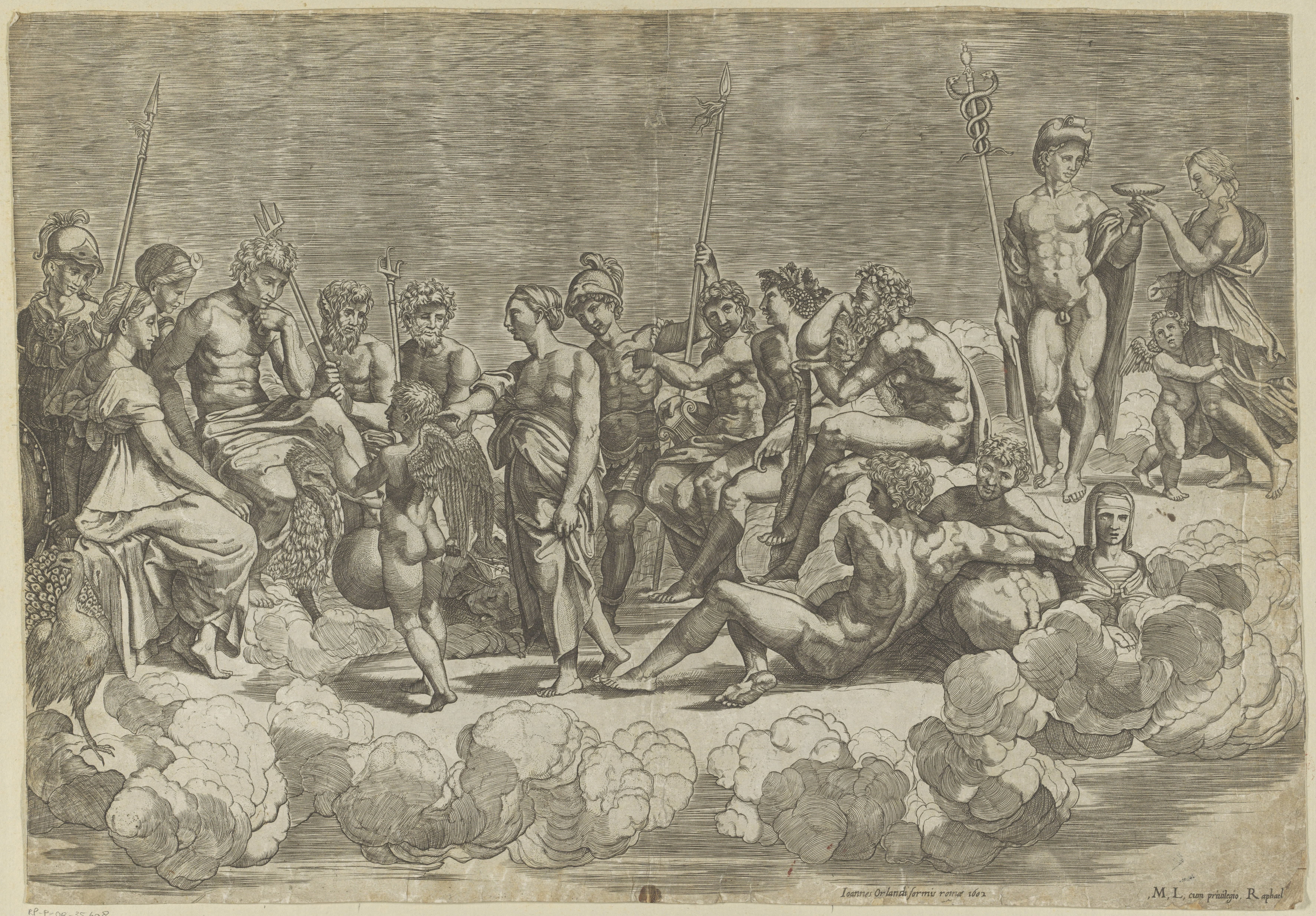 Verzameling der Goden op de Olympus