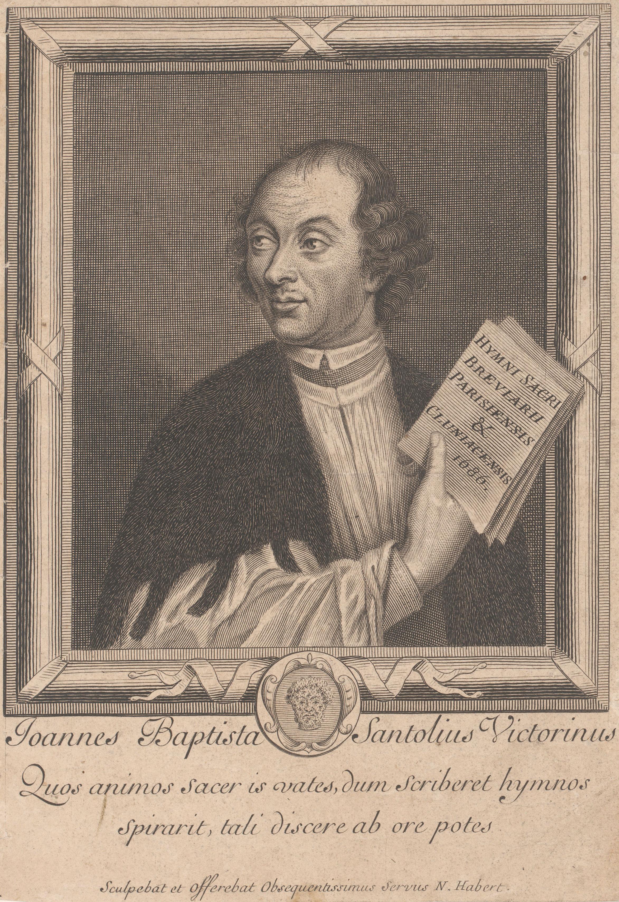 Portret van Jean de Santeul
