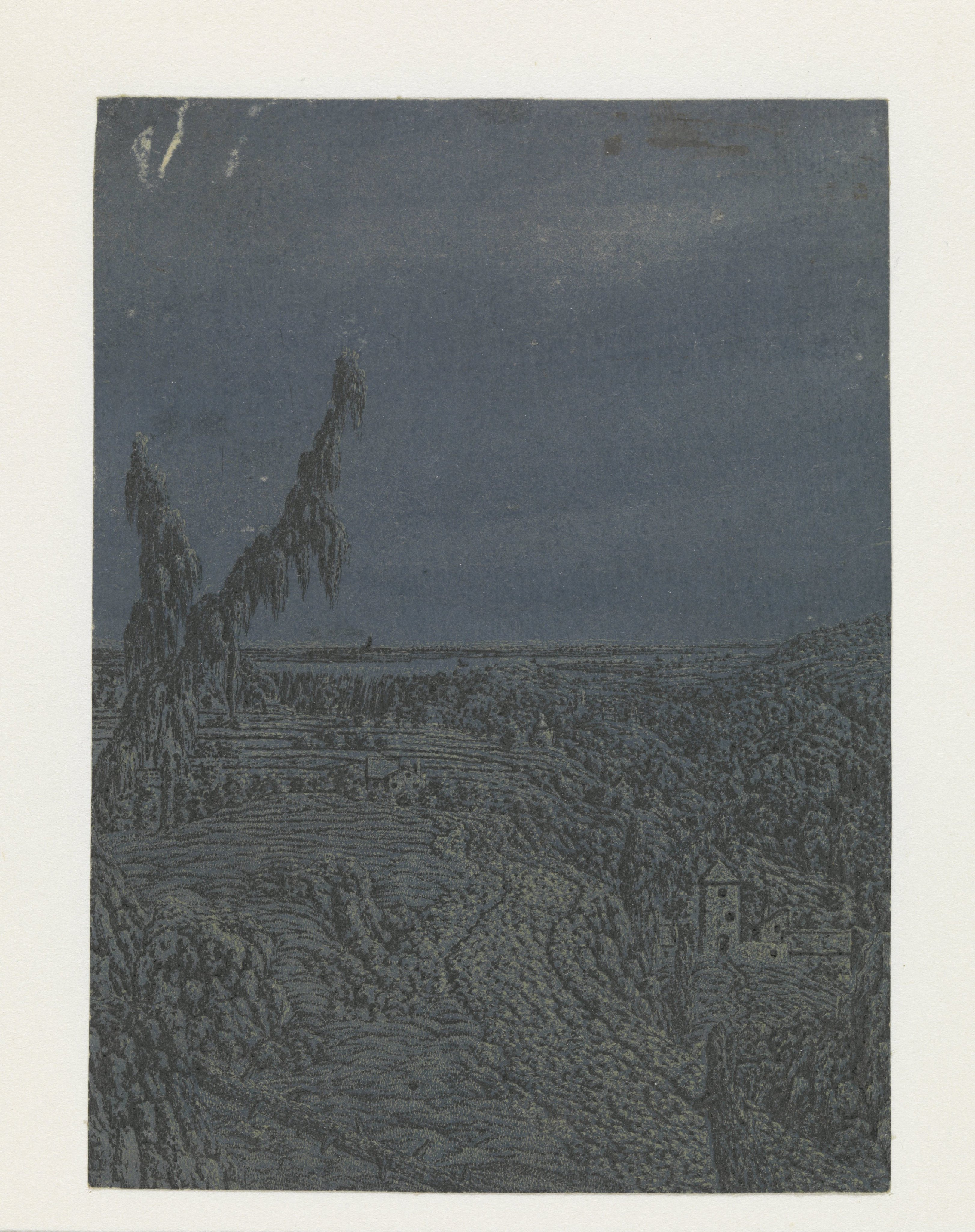 Landscape with a Plateau, a River in the Distance