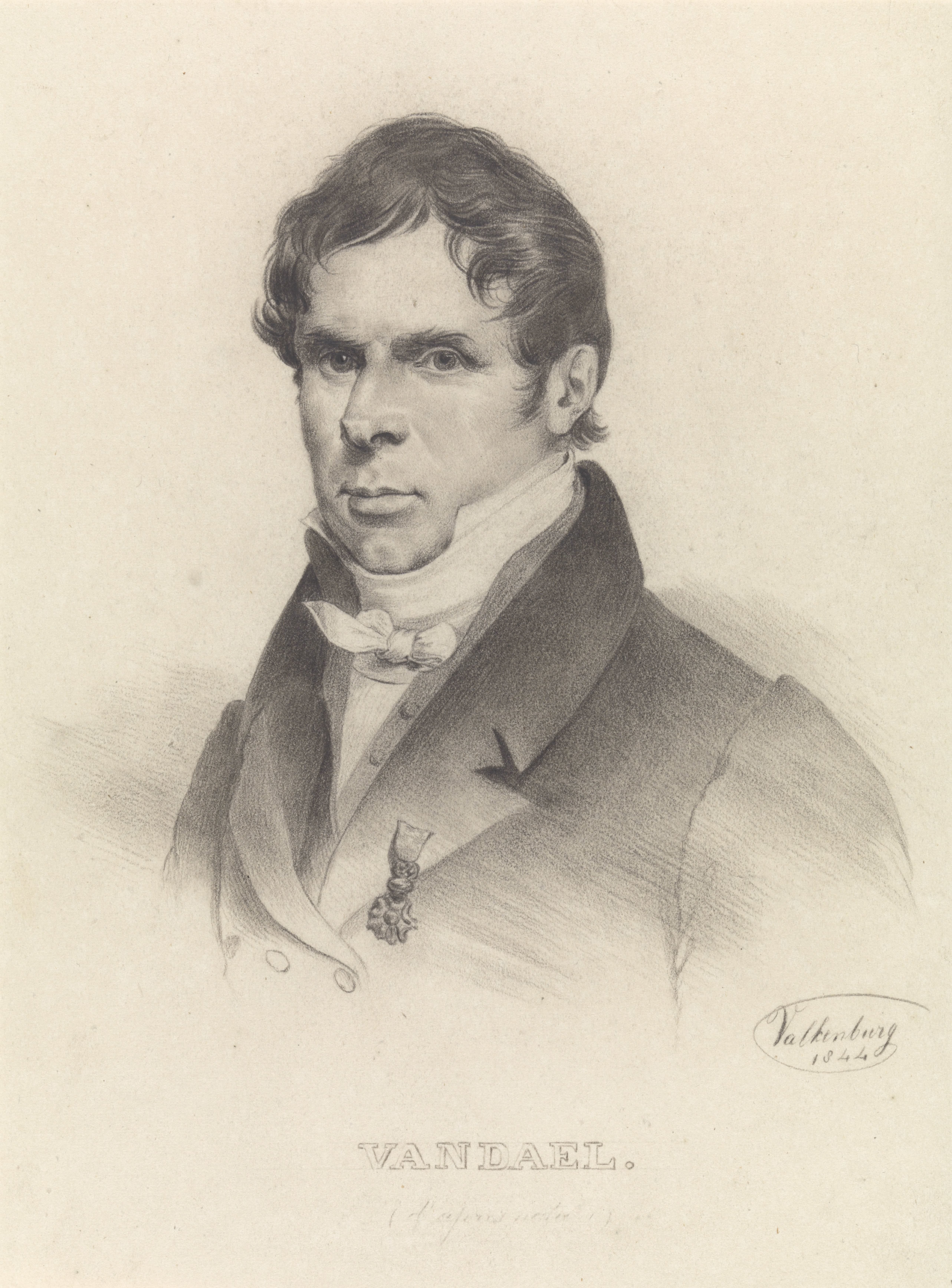 Portret van Jan Frans van Dael