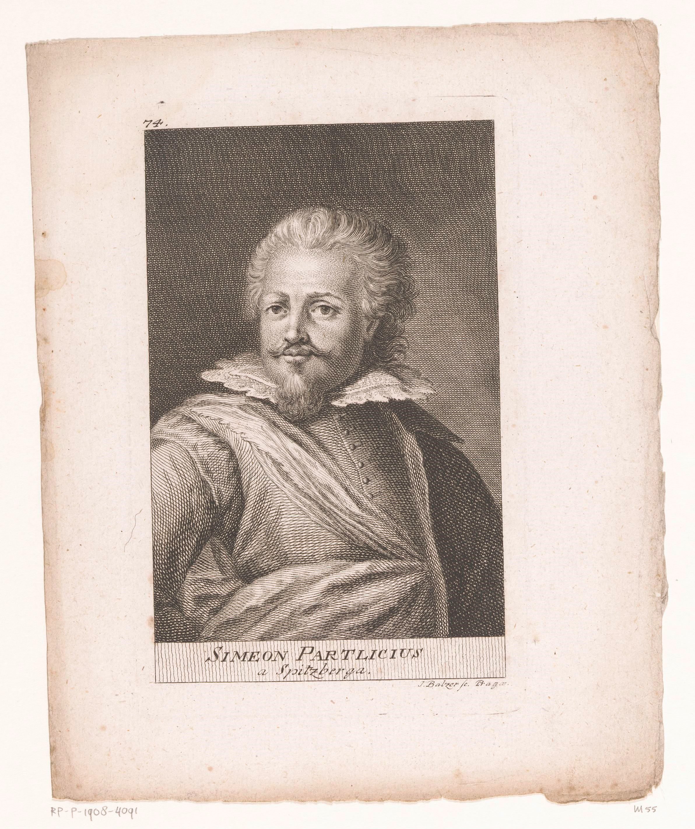 Portret van Simeon Partliz