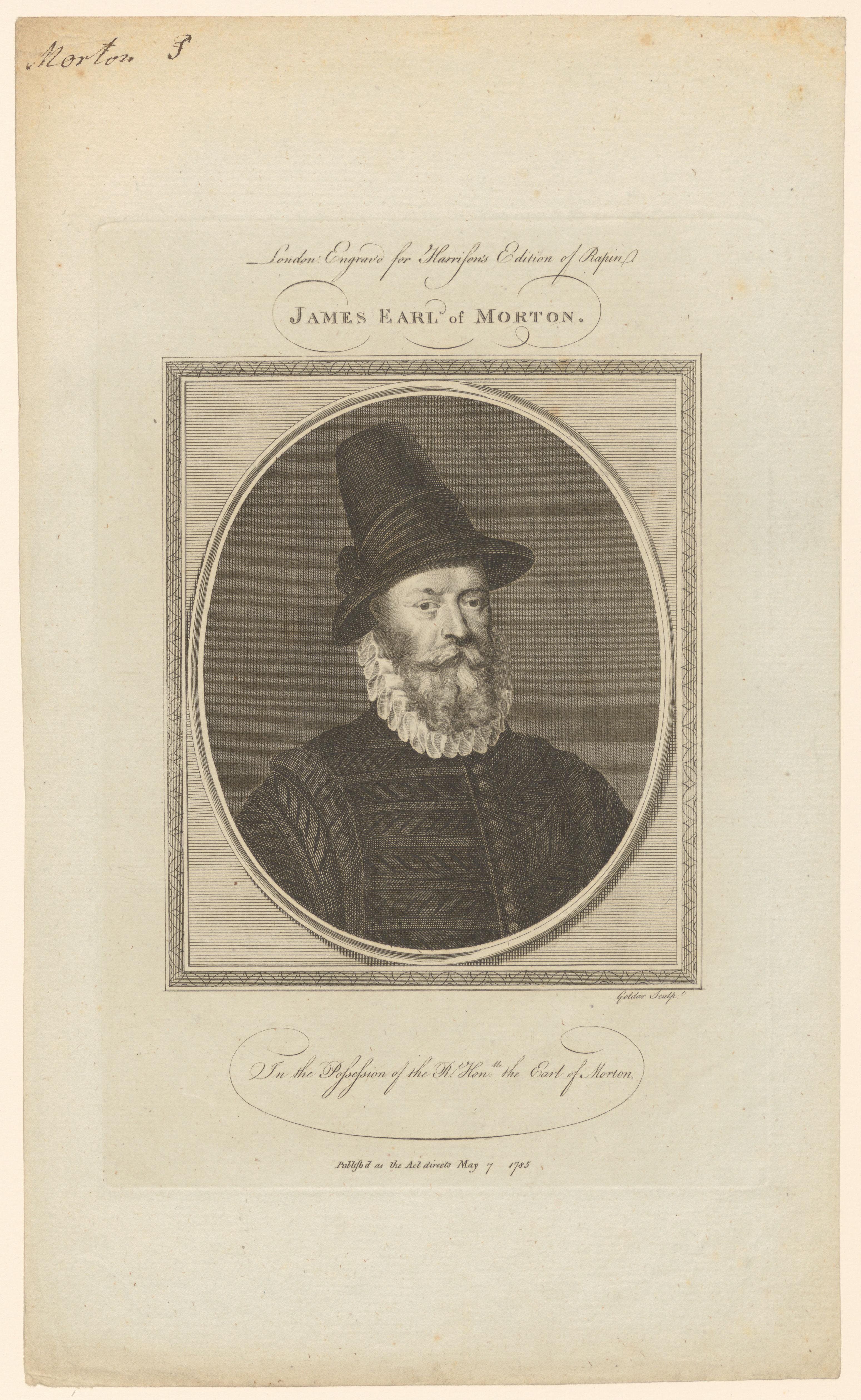 Portret van James Douglas