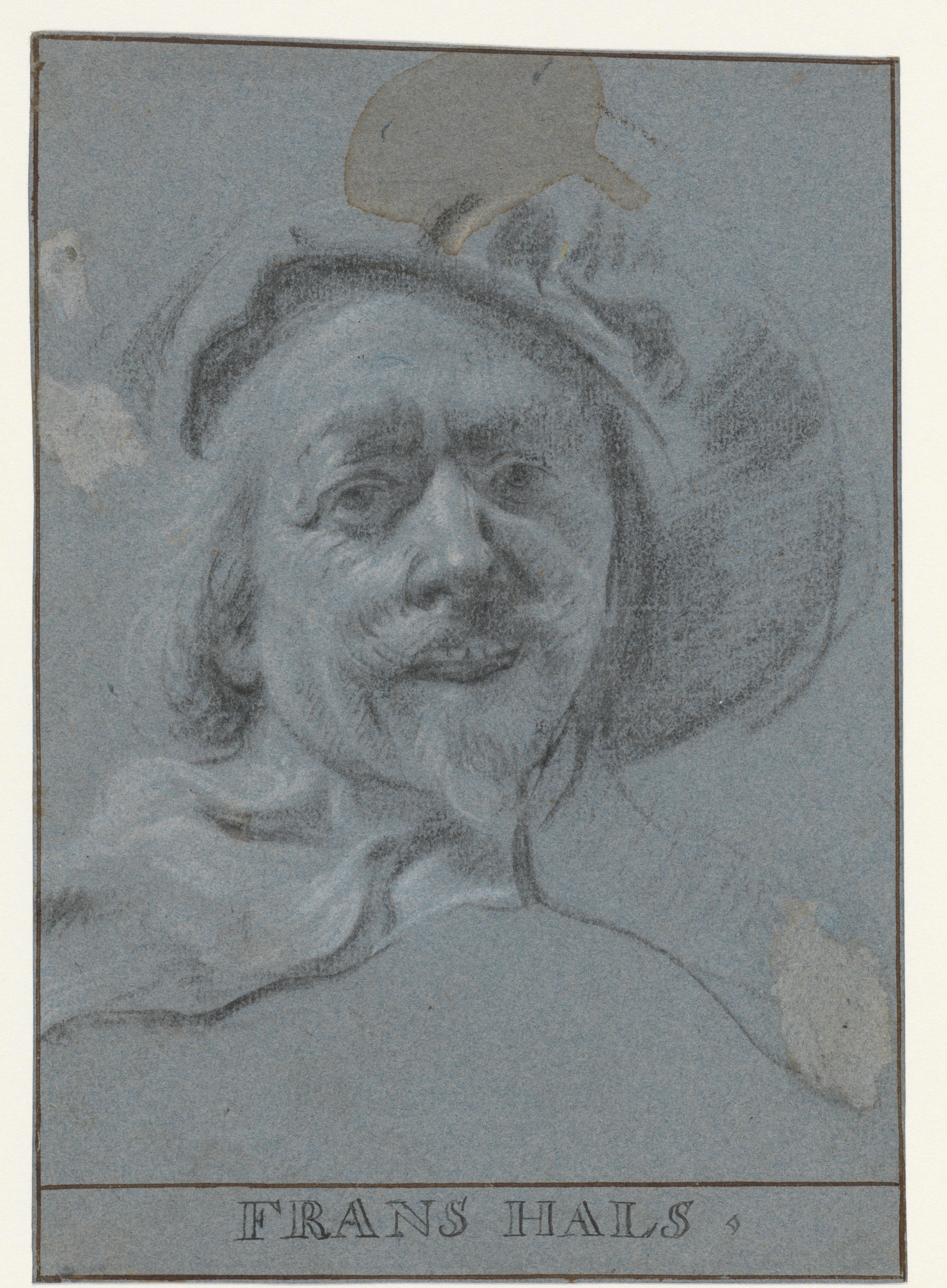 Portret van Frans Hals