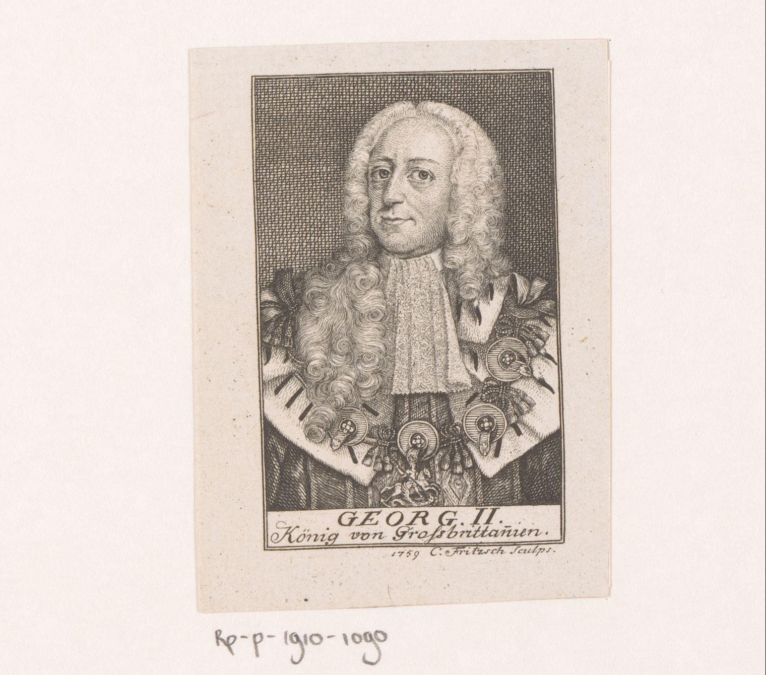 Portret van Georg II